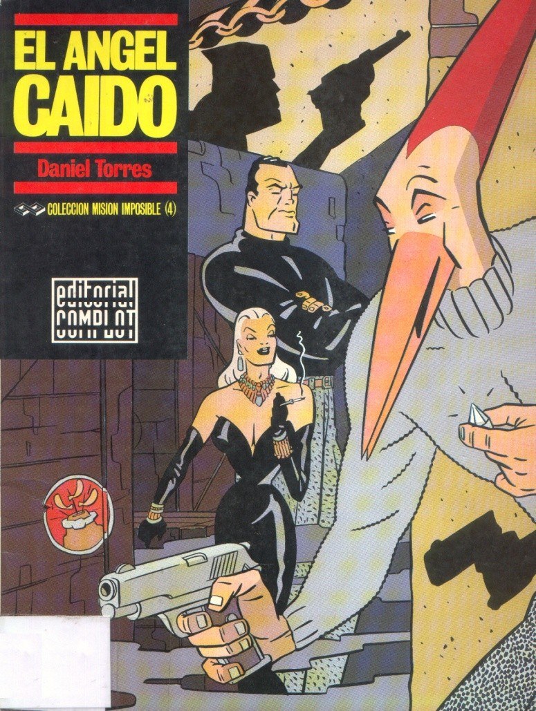 Portada ampliada de EL ANGEL CAIDO
