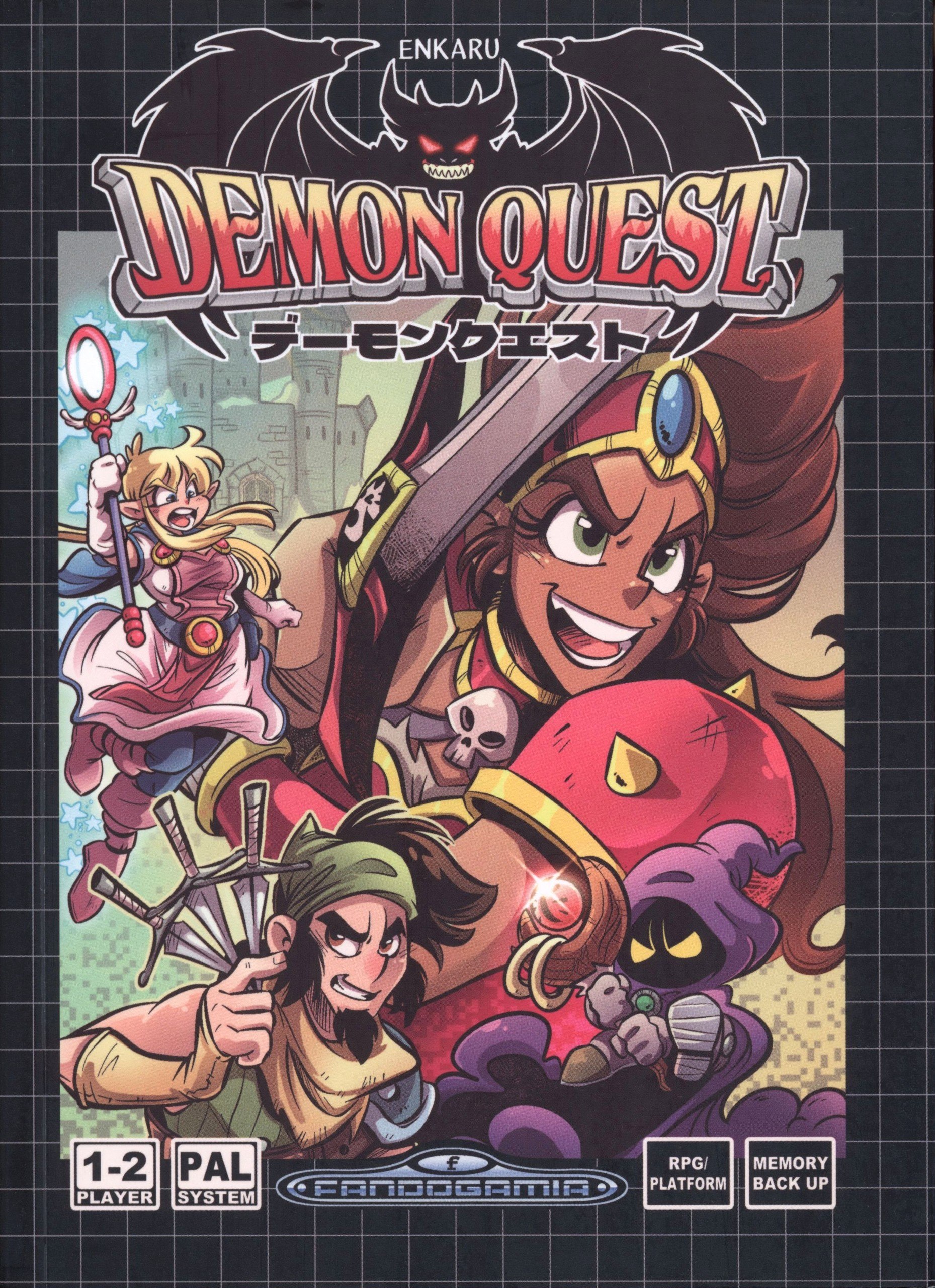 Portada ampliada de DEMON QUEST