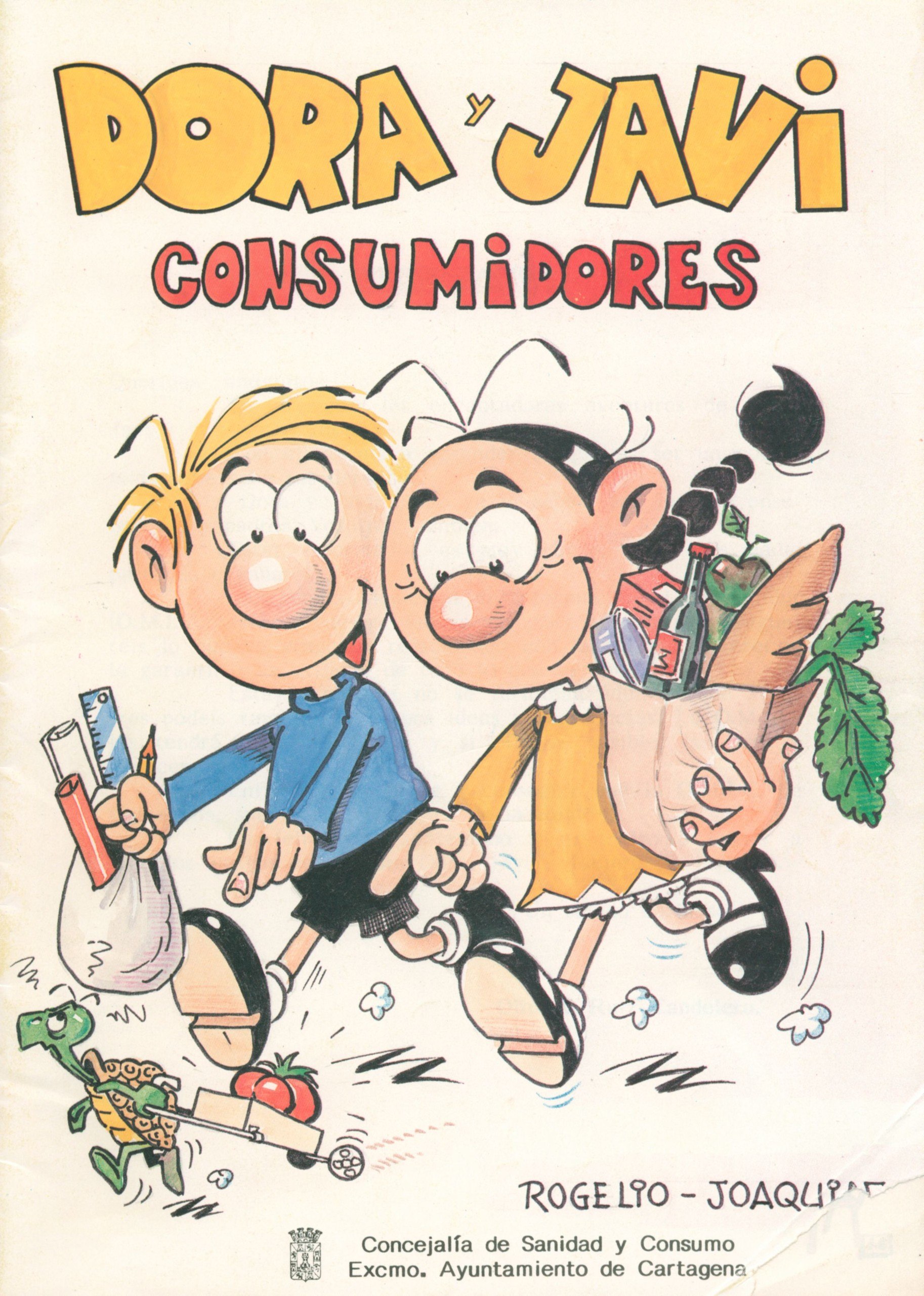 Portada ampliada de Dora y Javi Consumidores