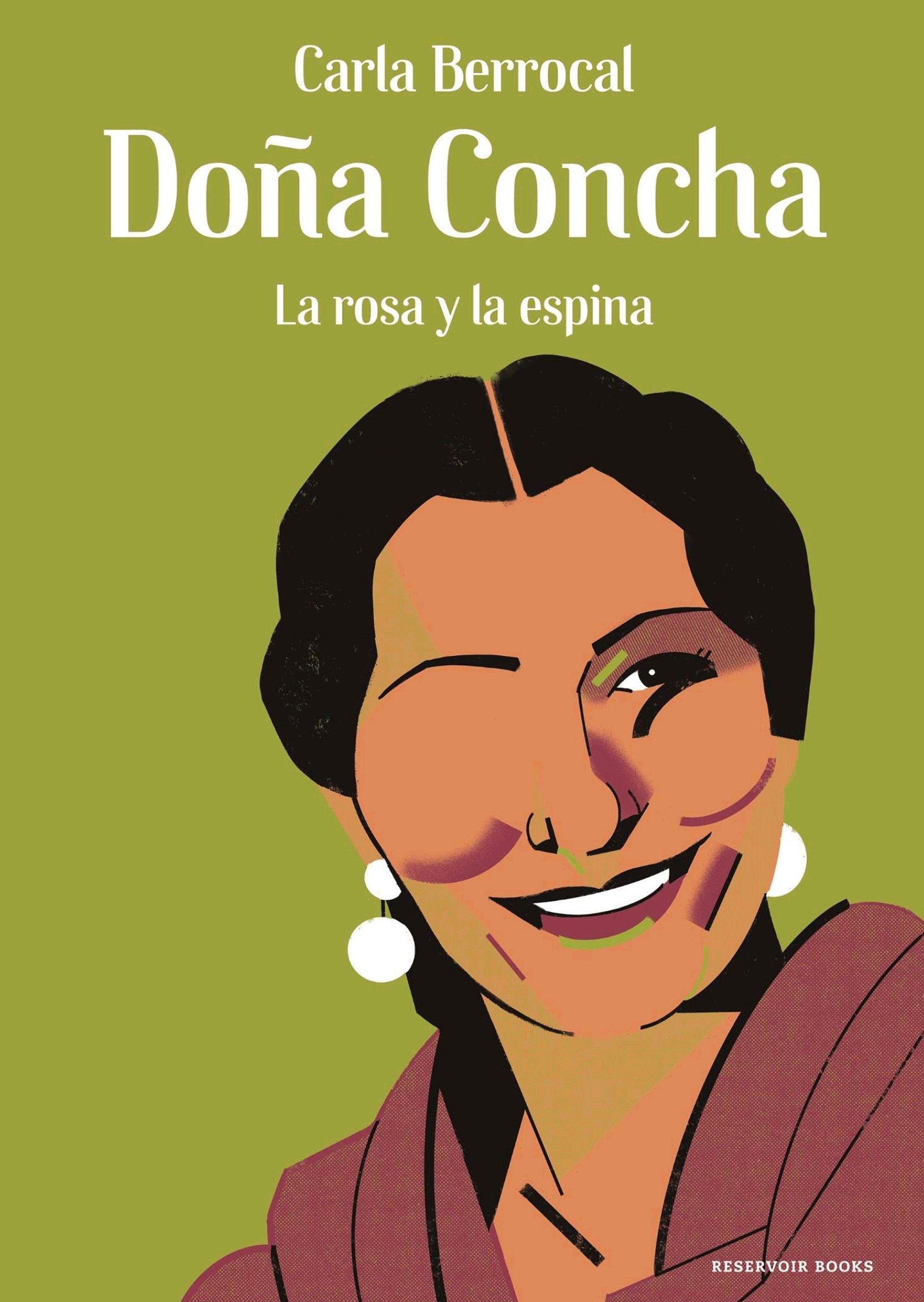 Portada ampliada de Doña Concha La rosa y la espina