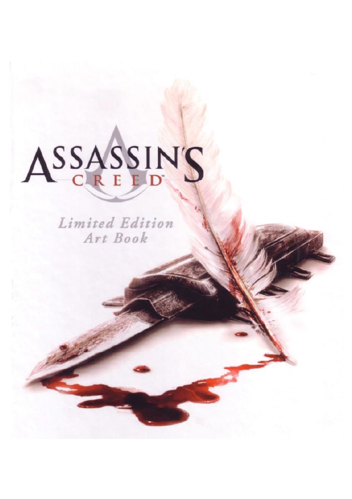 Portada ampliada de Assassin's Creed Limited Edition Art Book
