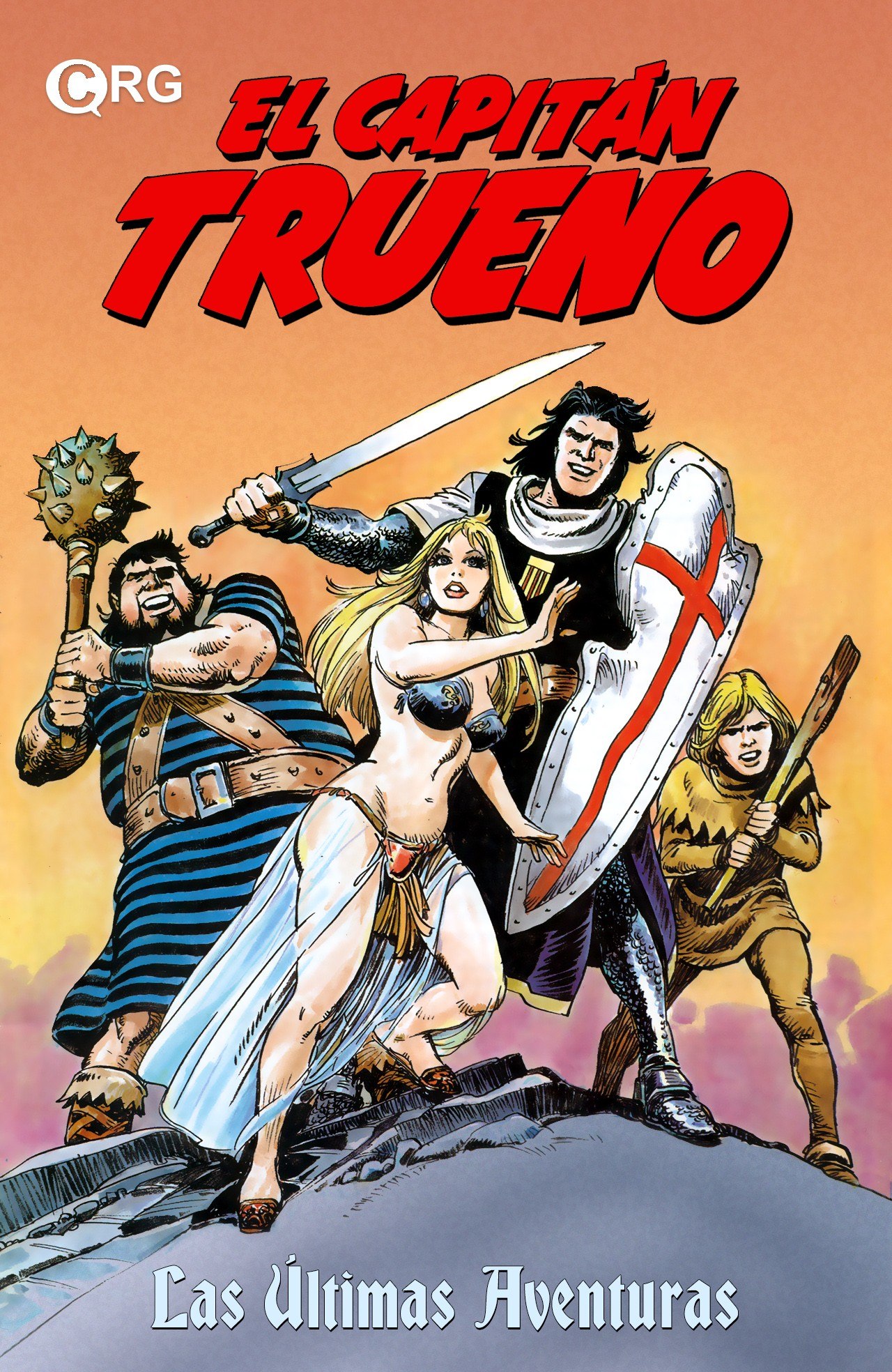 Portada ampliada de EL CAPITÁN TRUENO