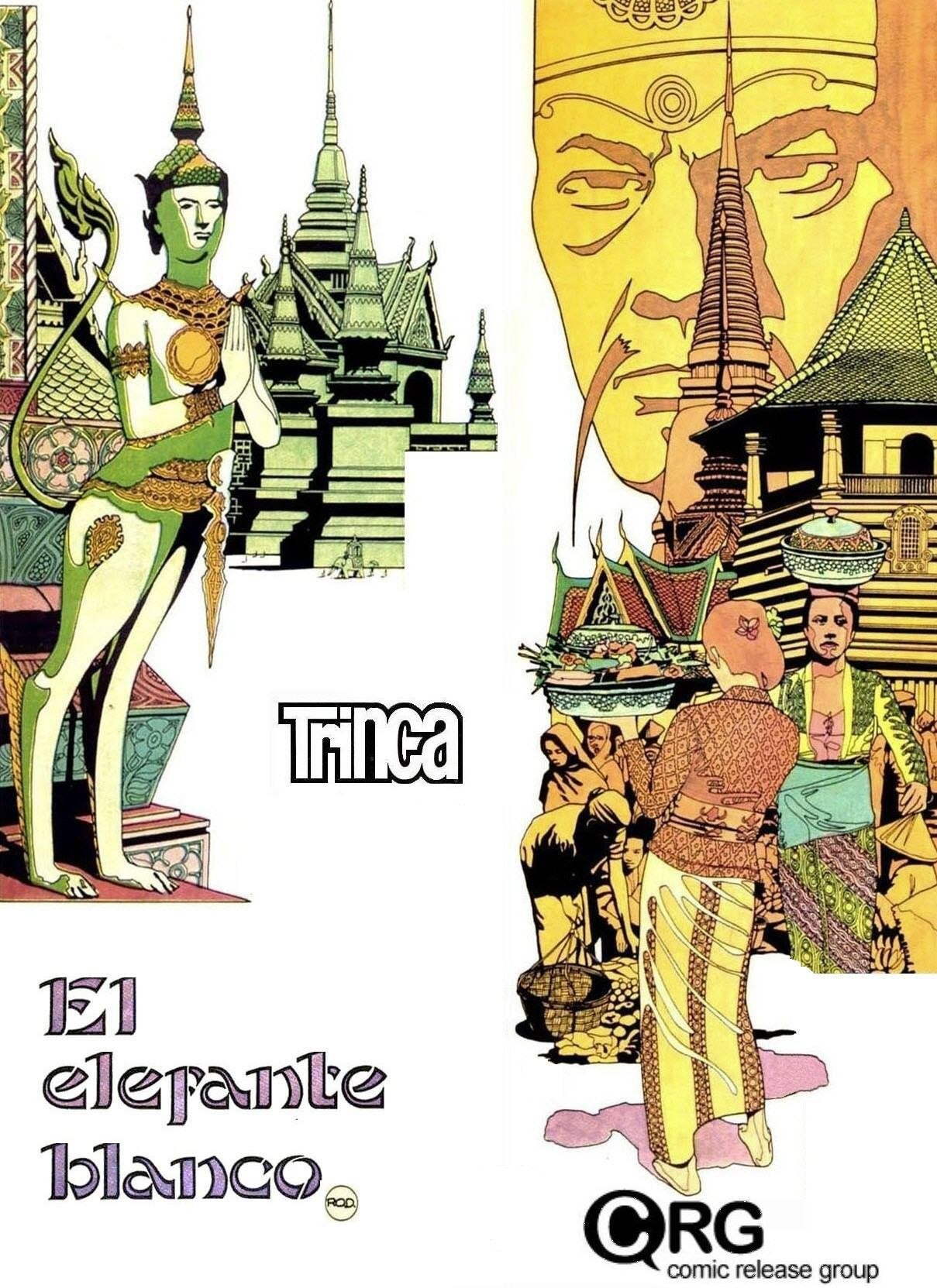 Portada ampliada de El elefante blanco