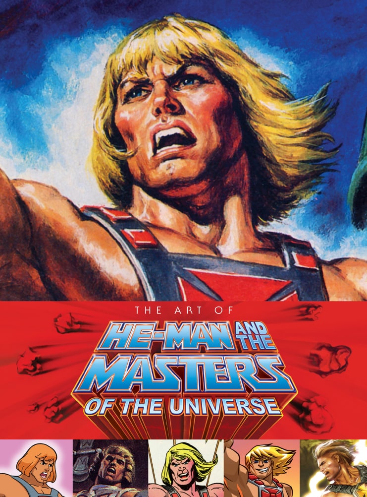 Portada ampliada de THE ART OF HE-MAN AND THE MASTERS OF THE UNIVERSE