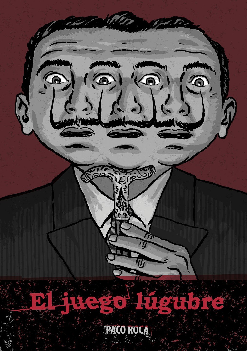 Portada ampliada de El juego lúgubre