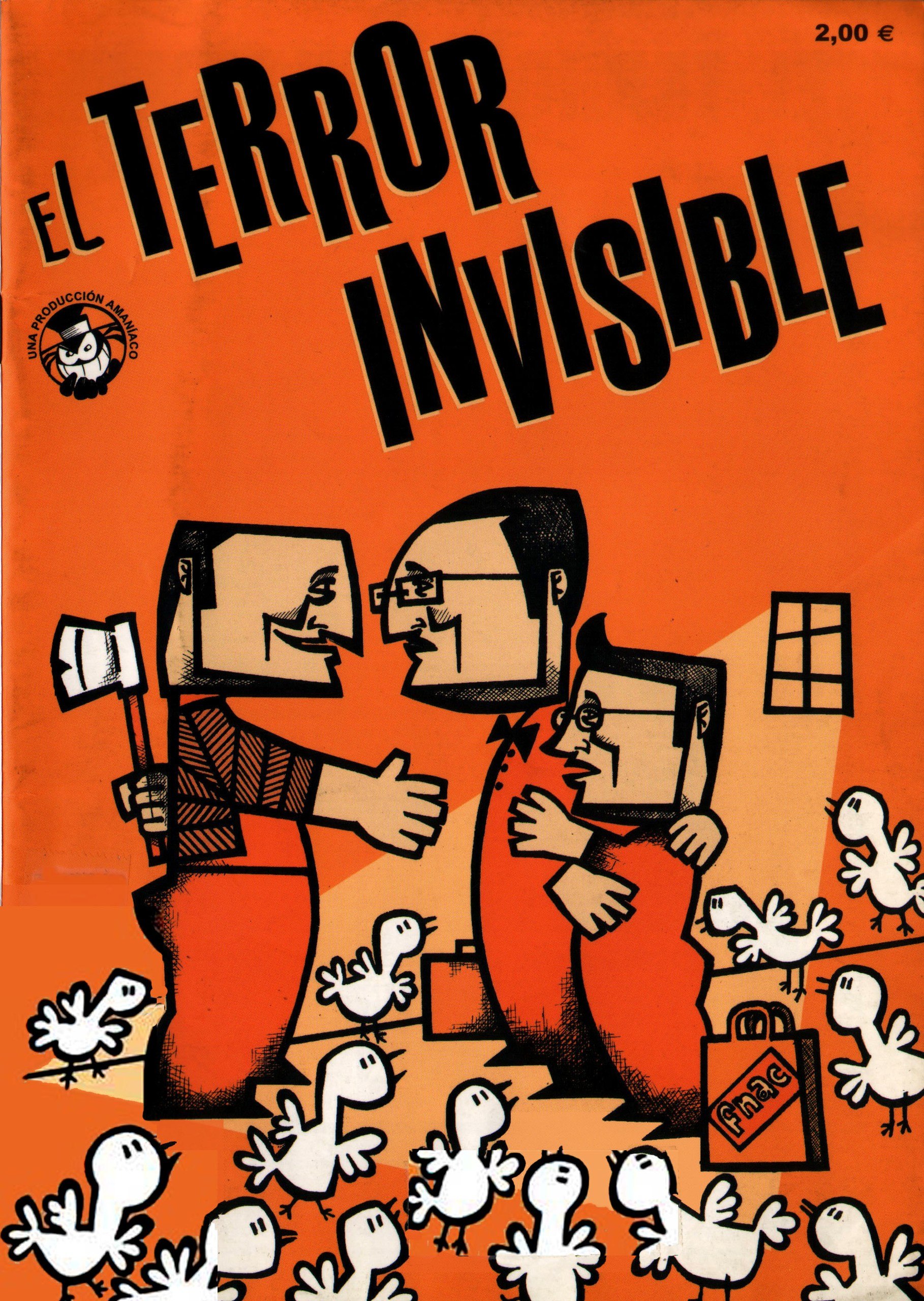 Portada ampliada de EL TERROR INVISIBLE