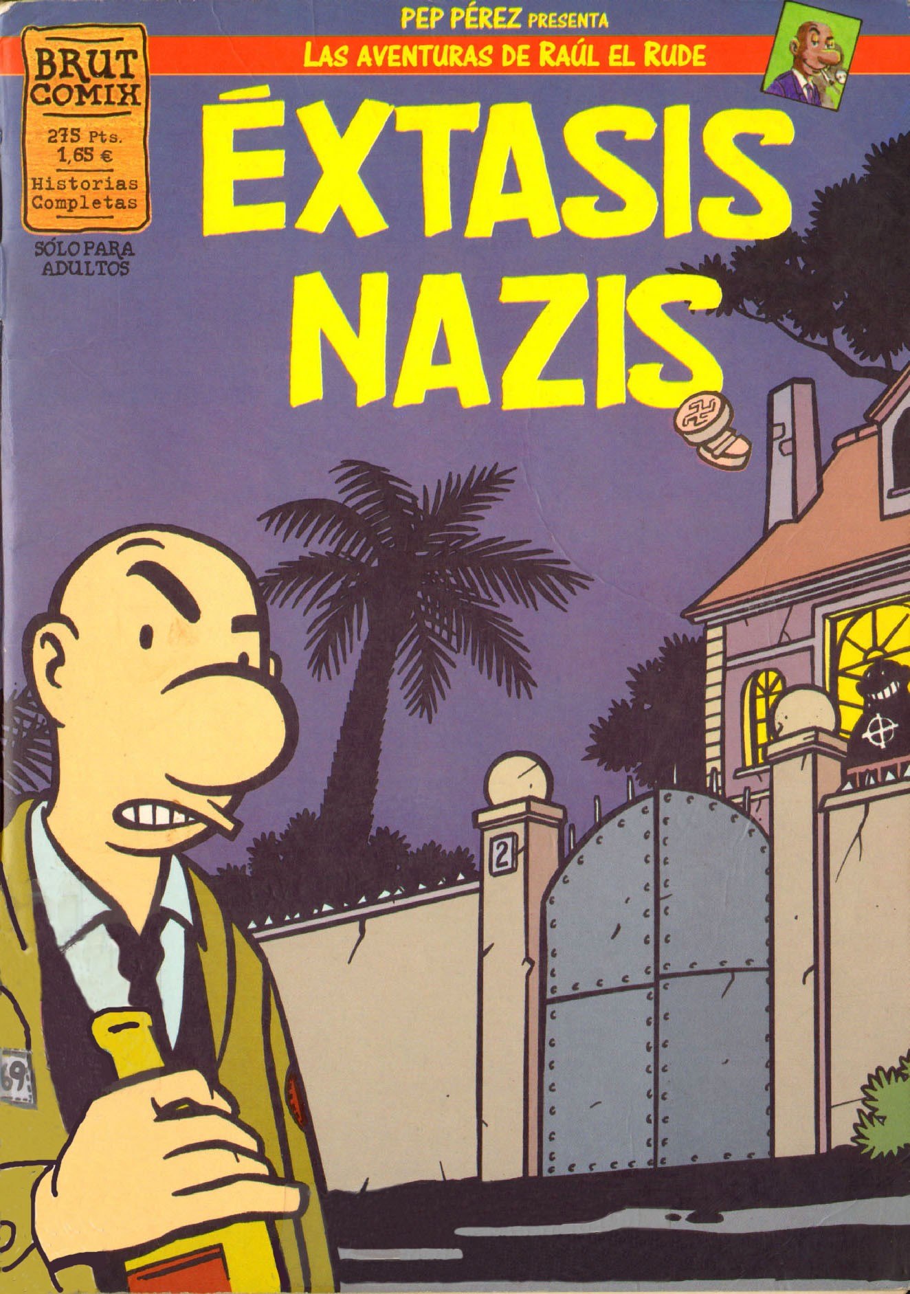 Portada ampliada de Éxtasis Nazis