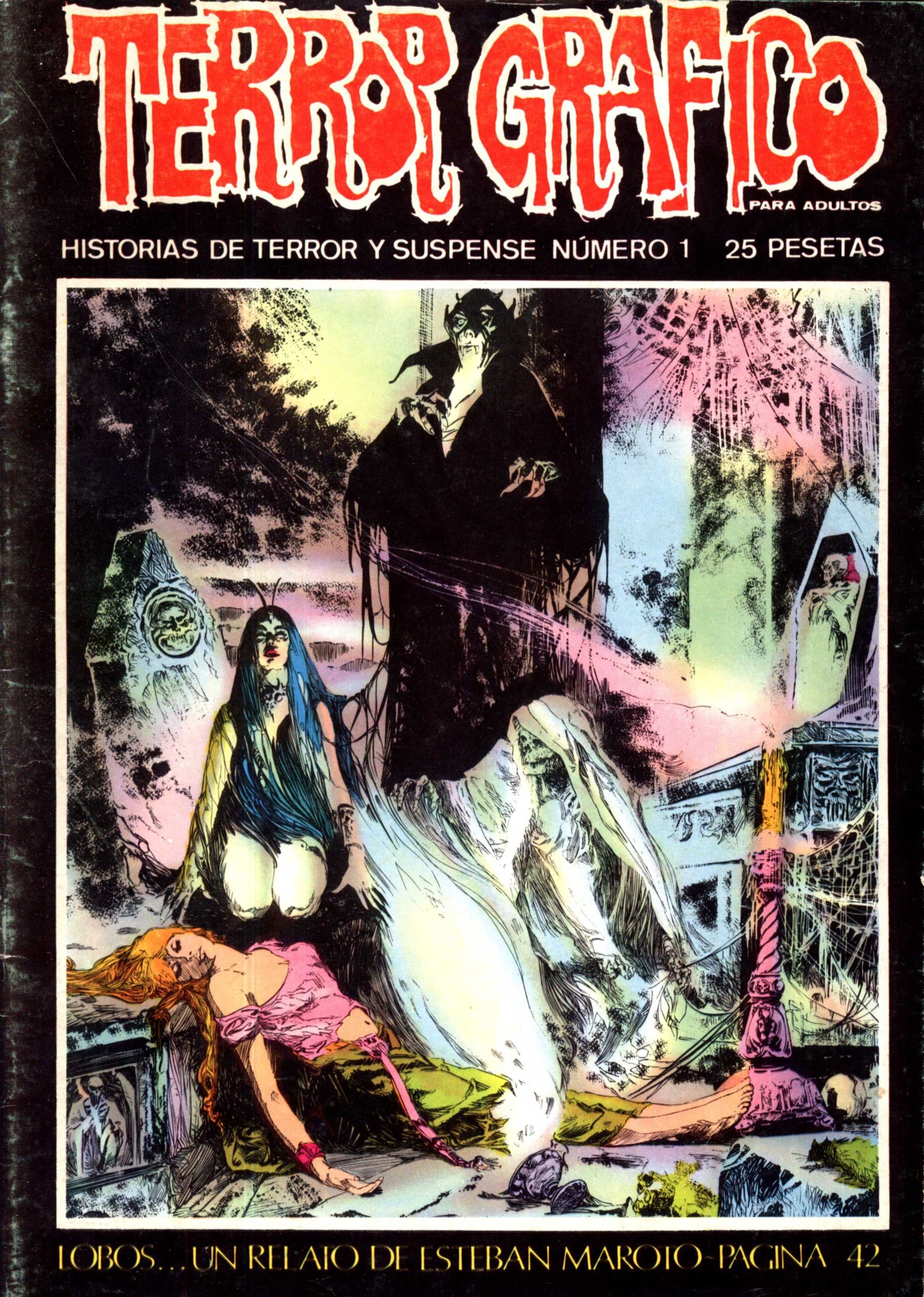 Portada ampliada de TERROR GRAFICO