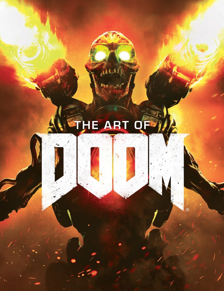 Portada ampliada de THE ART OF DOOM
