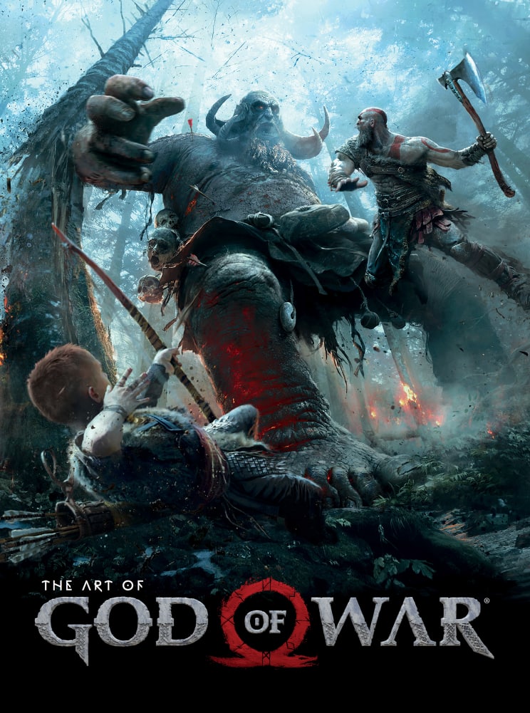 Portada ampliada de The Art of God of War