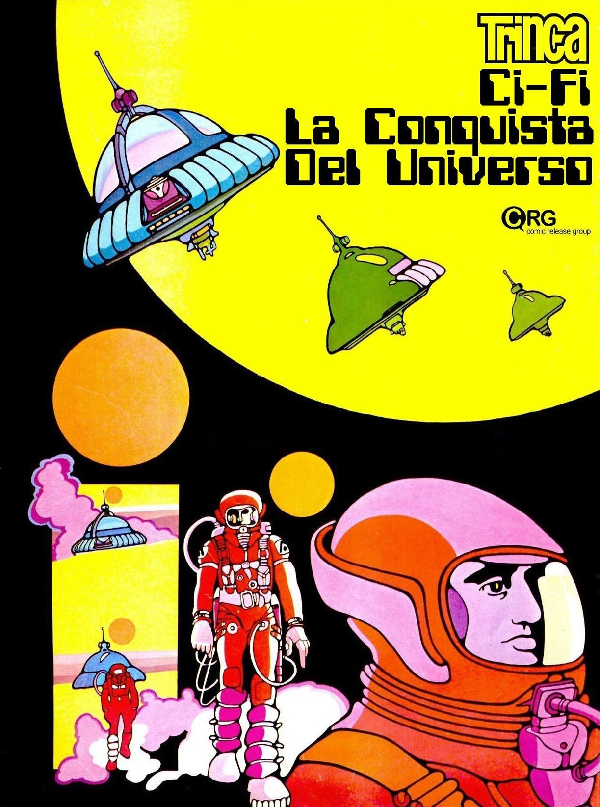 Portada ampliada de La Conquista Del Universo