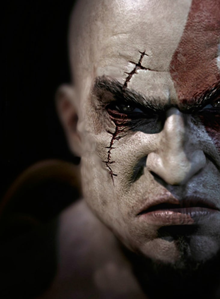 Portada ampliada de Art of the God of War II