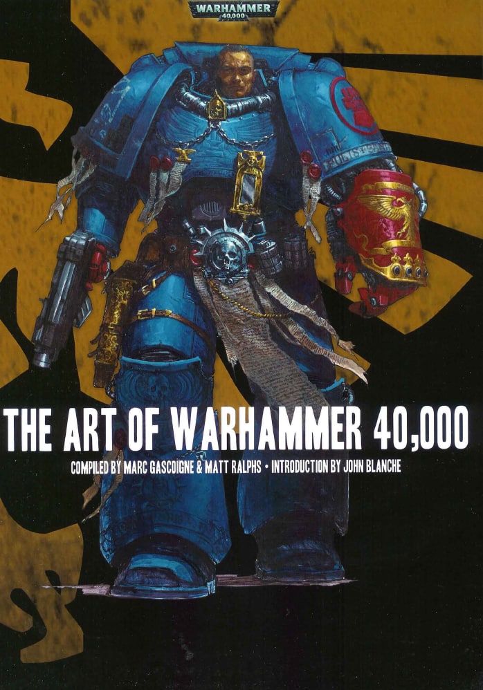 Portada ampliada de THE ART OF WARHAMMER 40,000