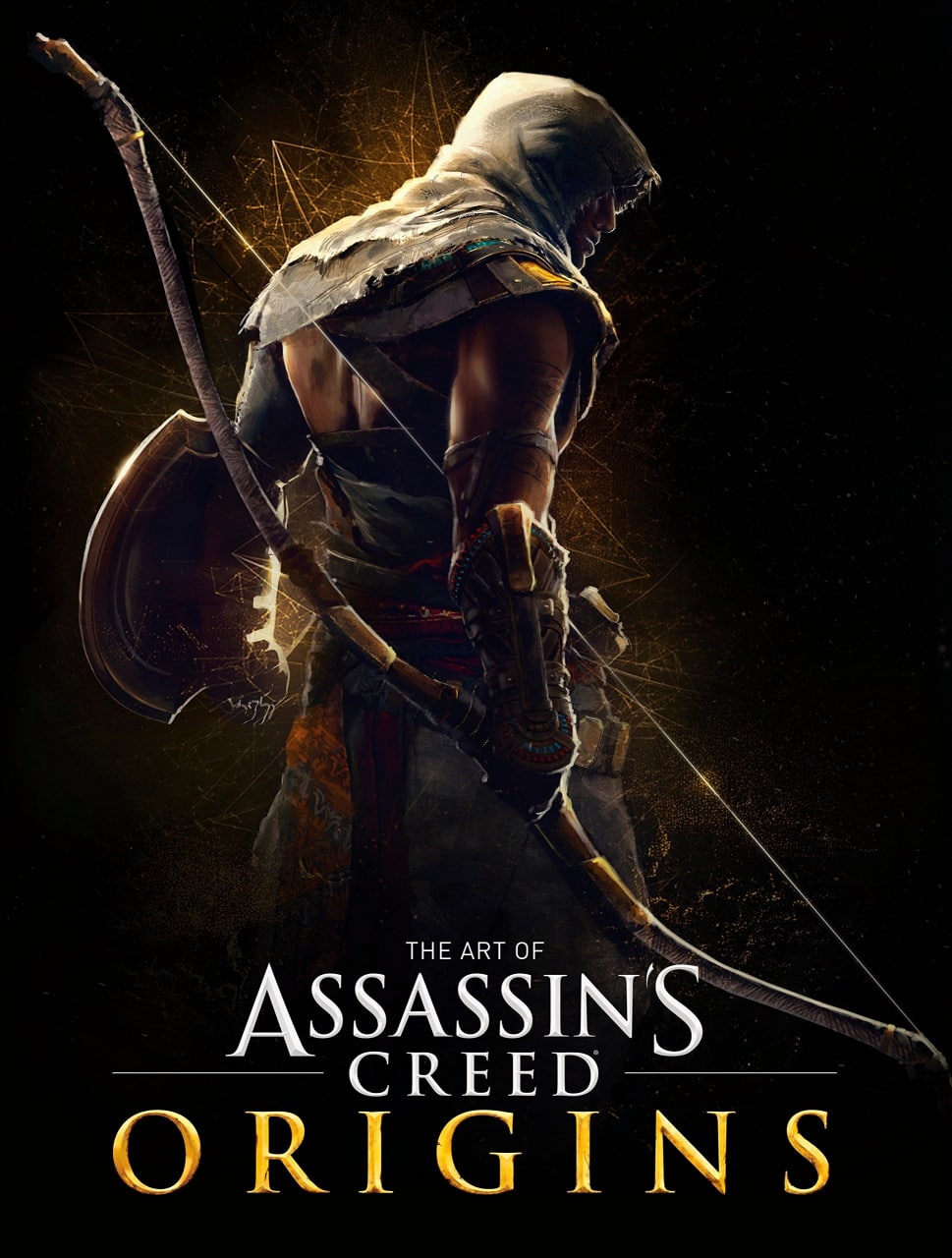 Portada ampliada de The Art of Assassin's Creed Origins