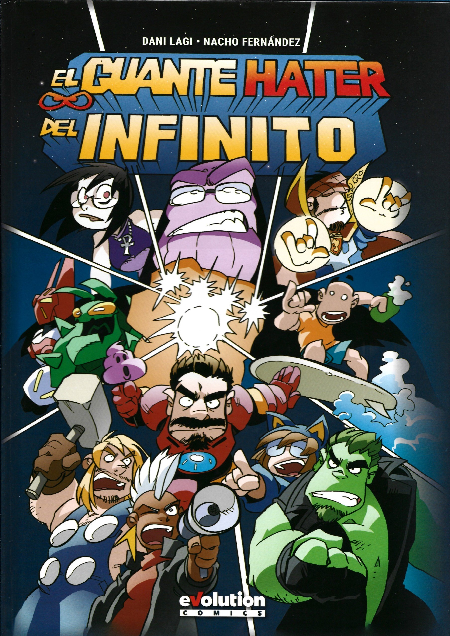 Portada ampliada de EL GUANTE HATER DEL INFINITO