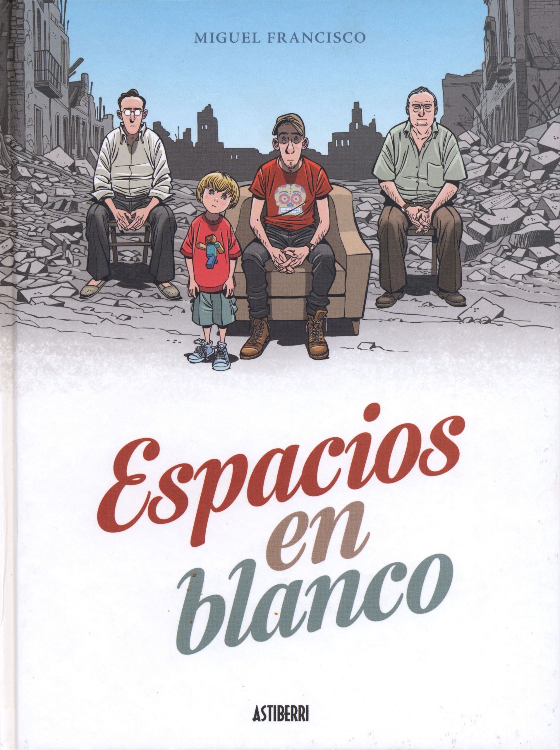 Portada ampliada de Espacios en blanco