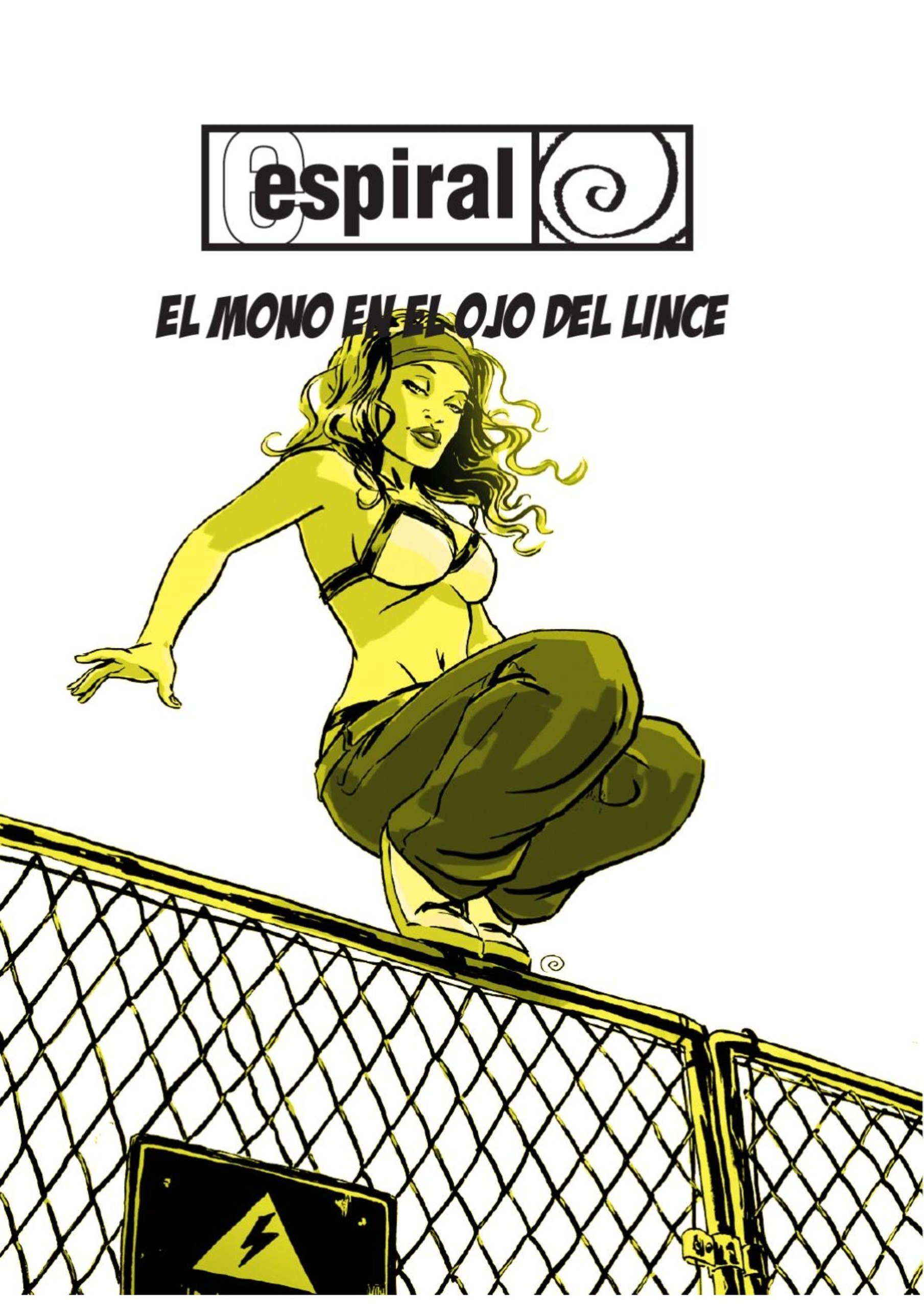 Portada ampliada de EL MONO EN EL OJO DEL LINCE