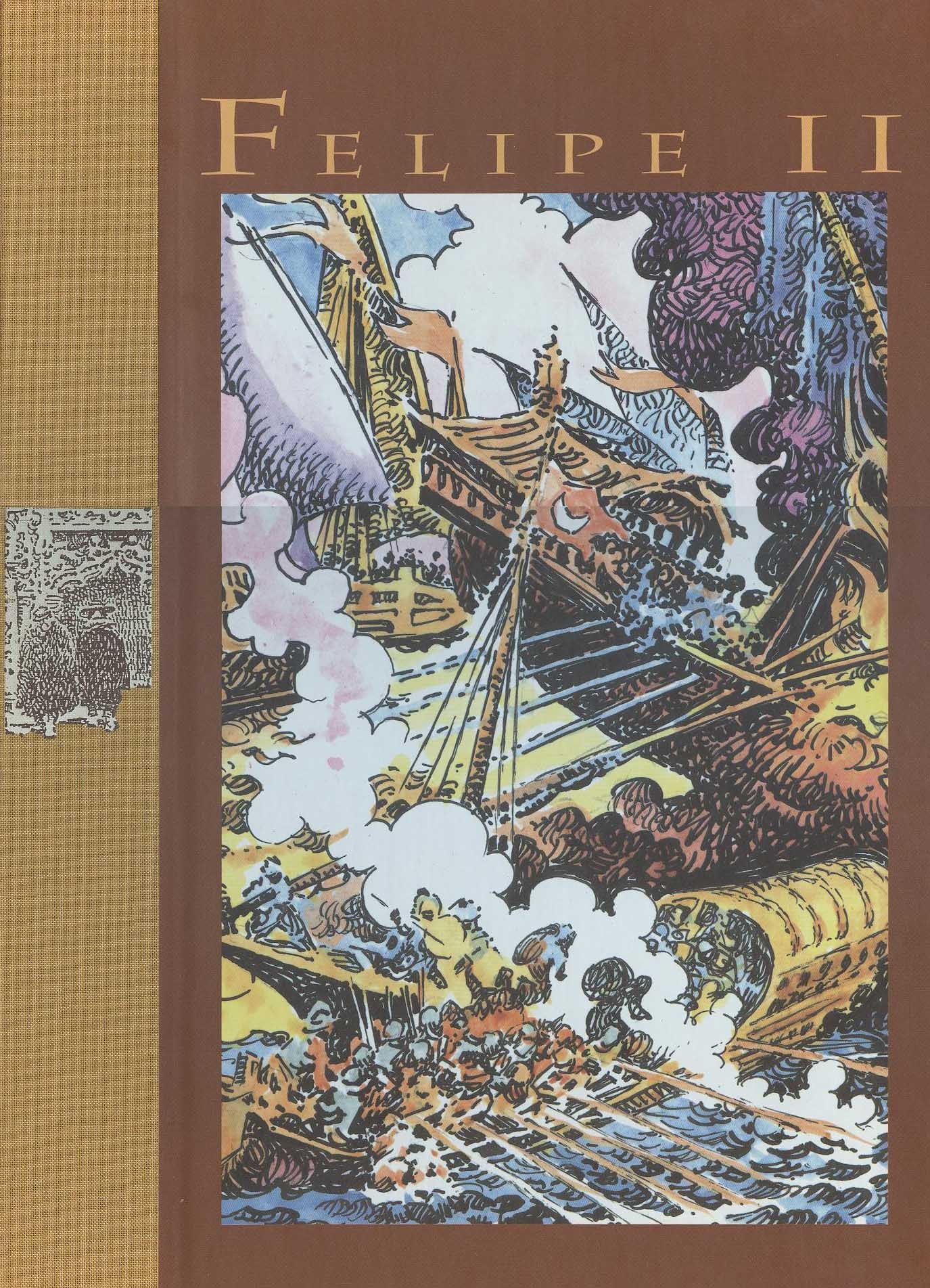 Portada ampliada de Felipe II