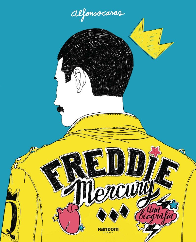 Portada ampliada de Freddie Mercury- Una biografia(Alfonso Casas)(Fakolas)(CRG)