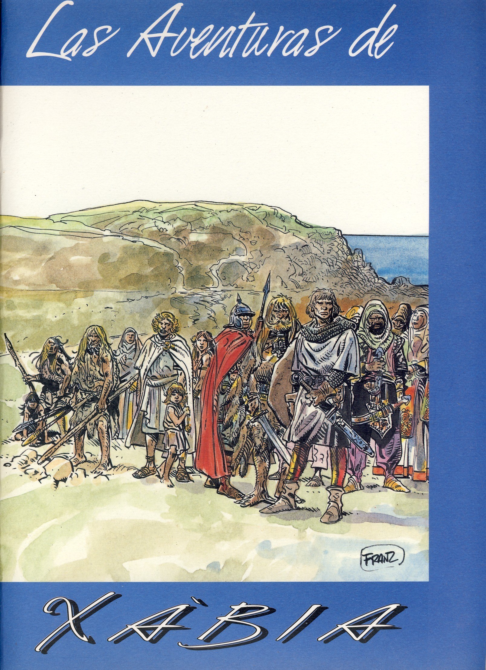 Portada ampliada de Las Aventuras de Xabia