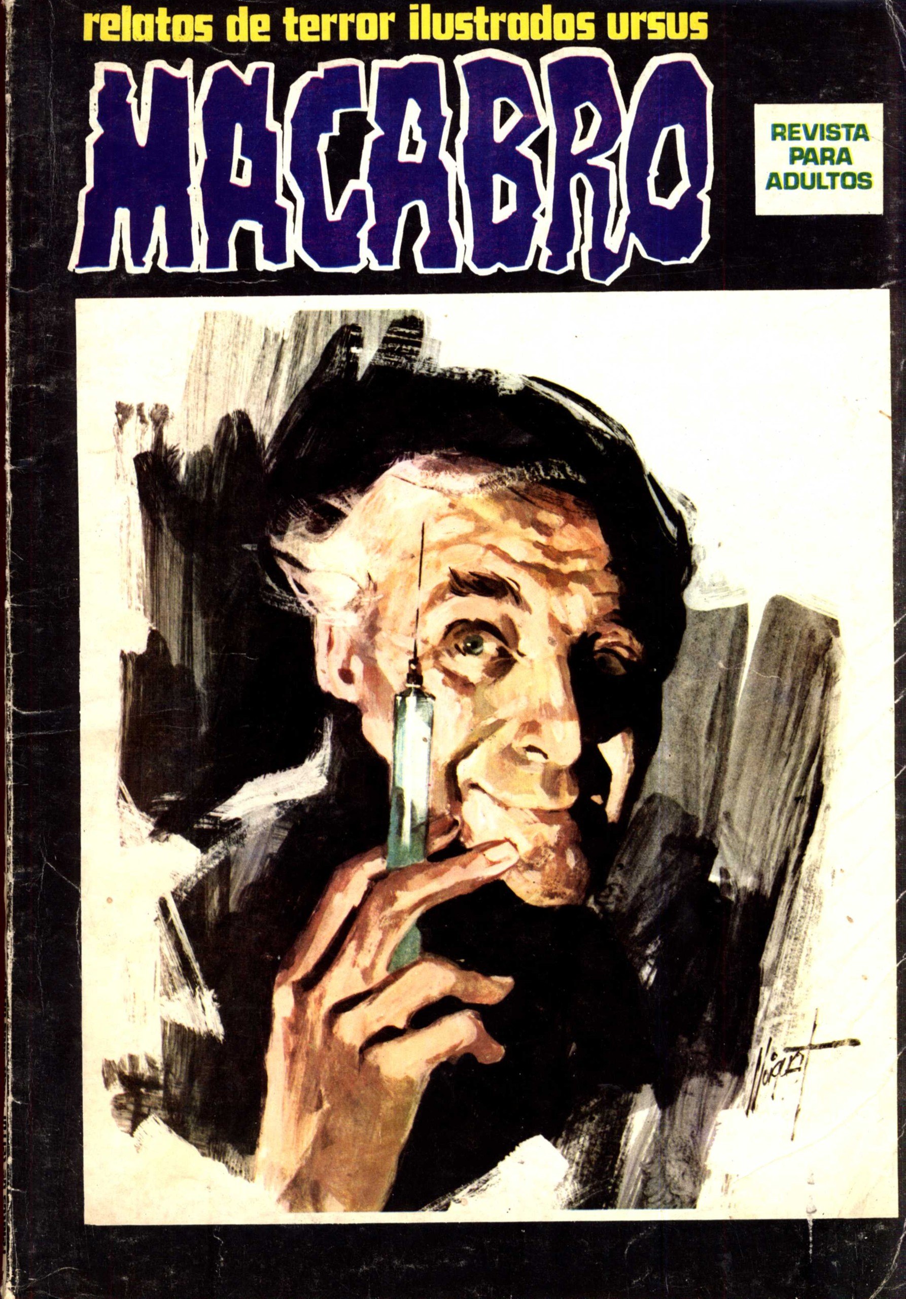 Portada ampliada de MACABRO