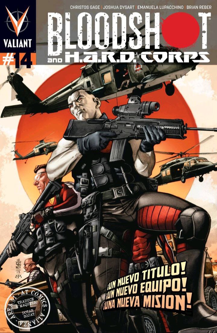 Portada ampliada de BLOODSHOT and H.A.R.D. CORPS