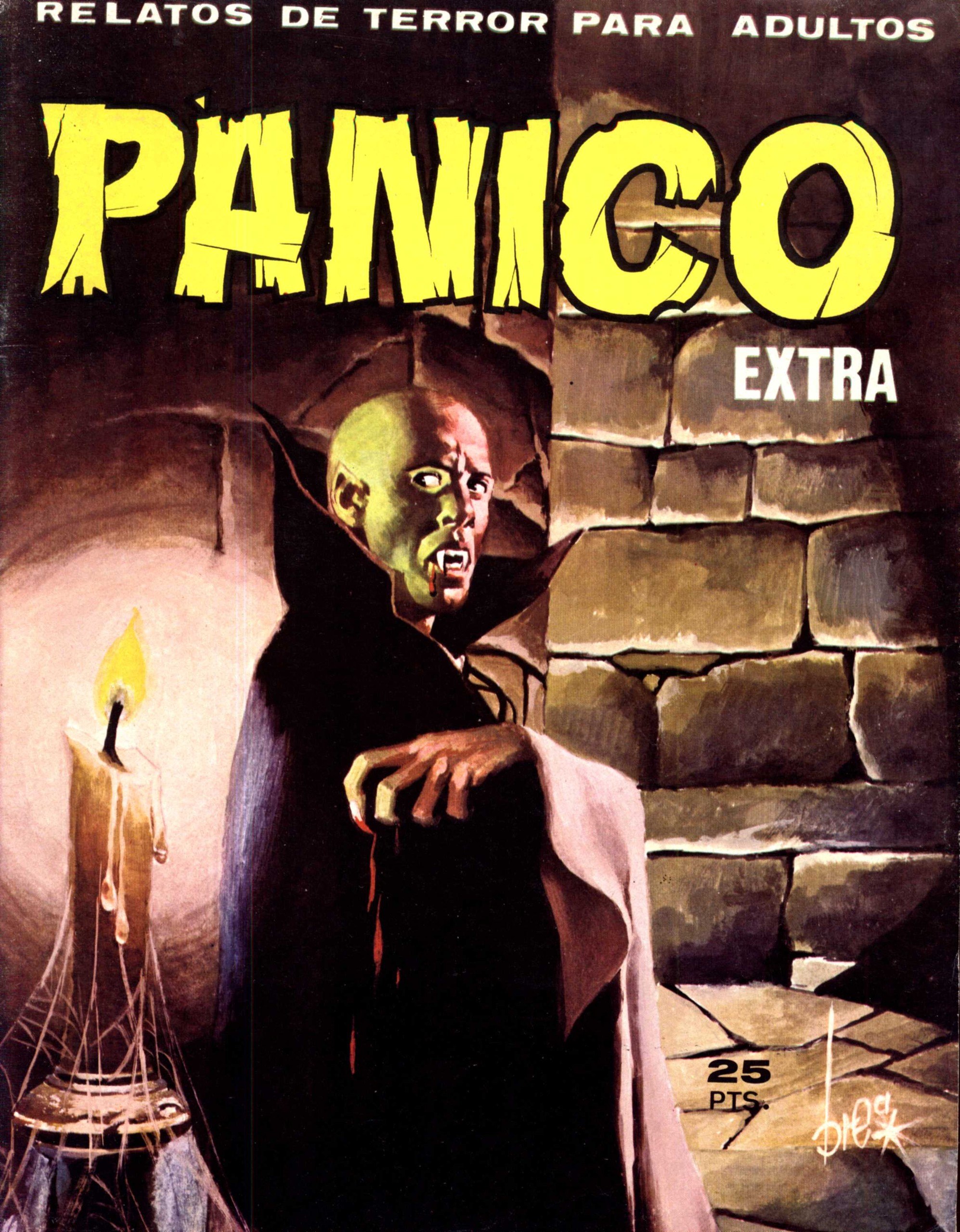 Portada ampliada de PANICO EXTRA