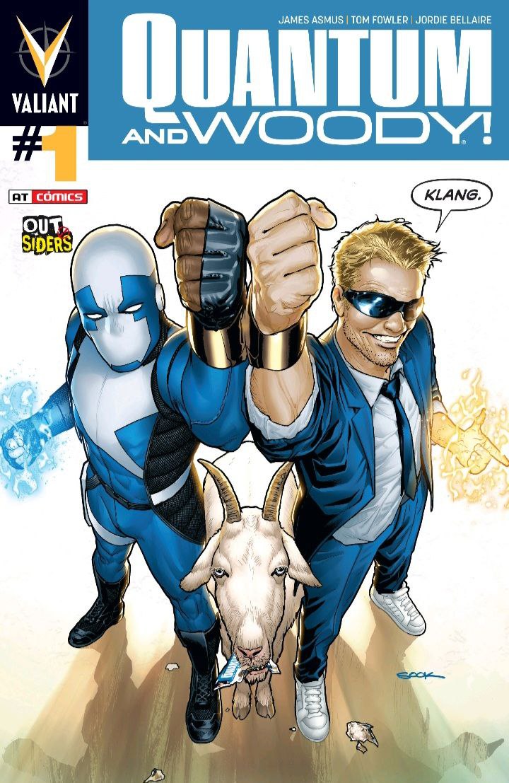 Portada ampliada de QUANTUM AND WOODY!