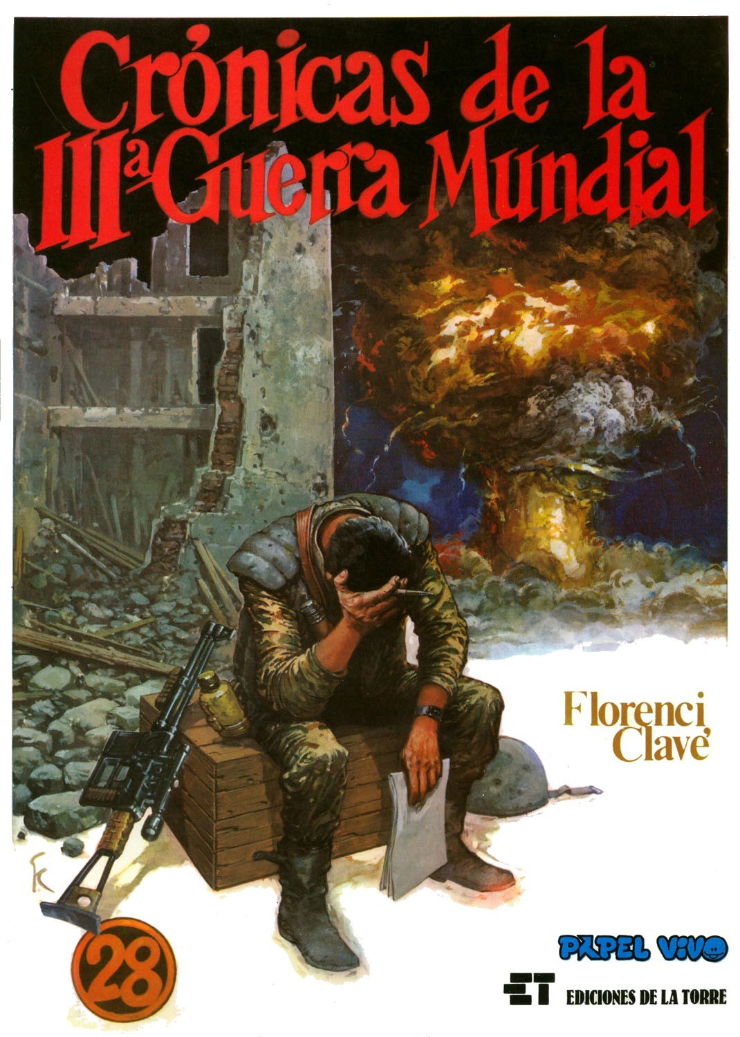 Portada ampliada de Crónicas de la IIIª Guerra Mundial