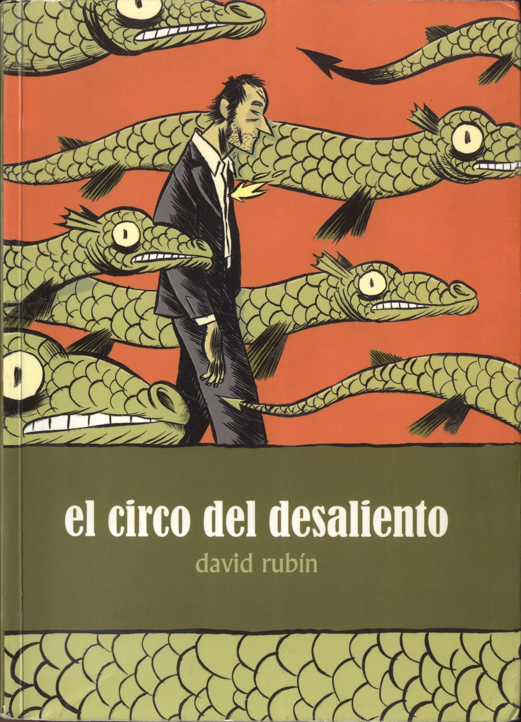 Portada ampliada de el circo del desaliento