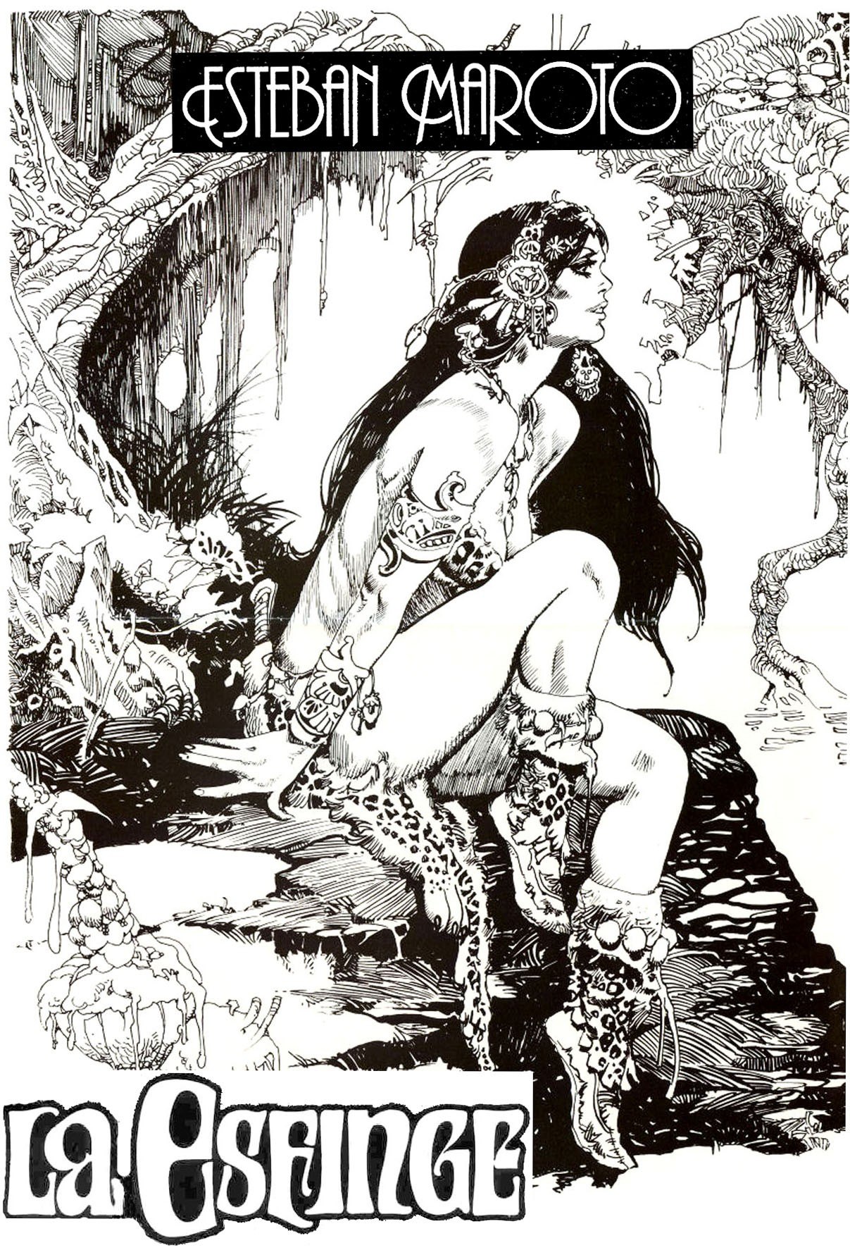 Portada ampliada de La Esfinge