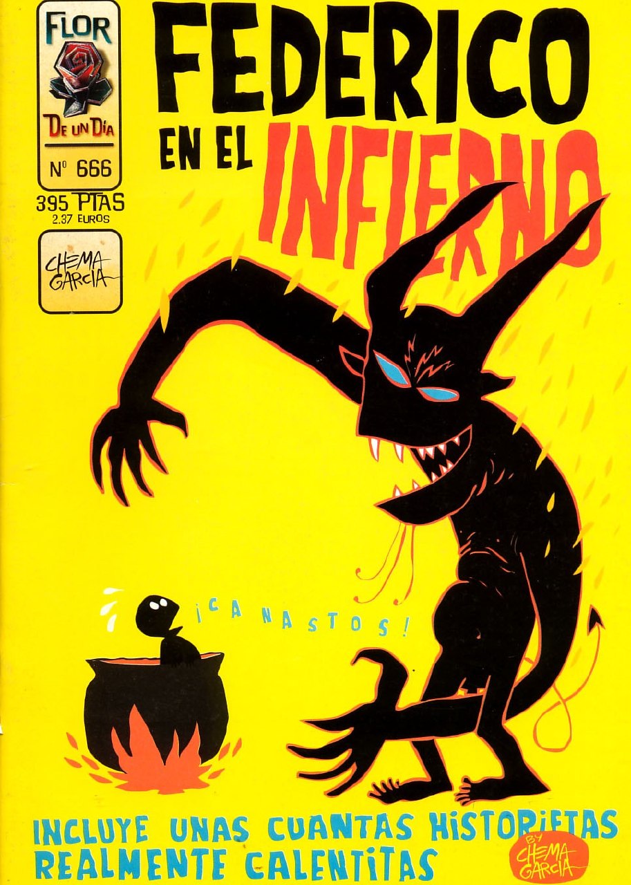 Portada ampliada de FEDERICO EN EL INFIERNO