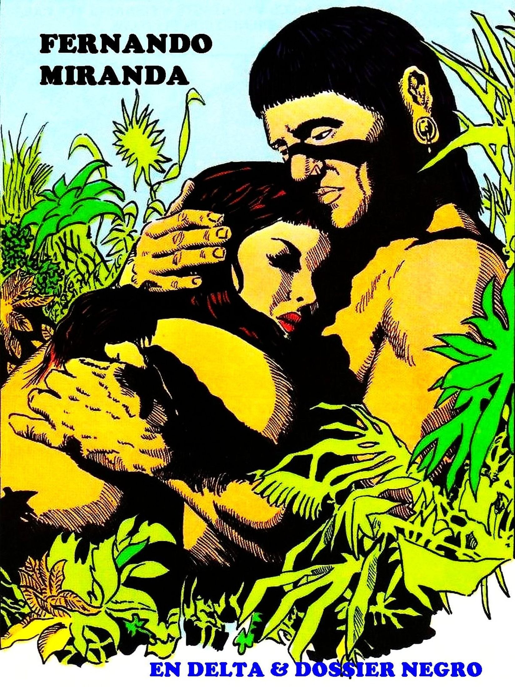Portada ampliada de Fernando Miranda - En Delta & Dossier Negro