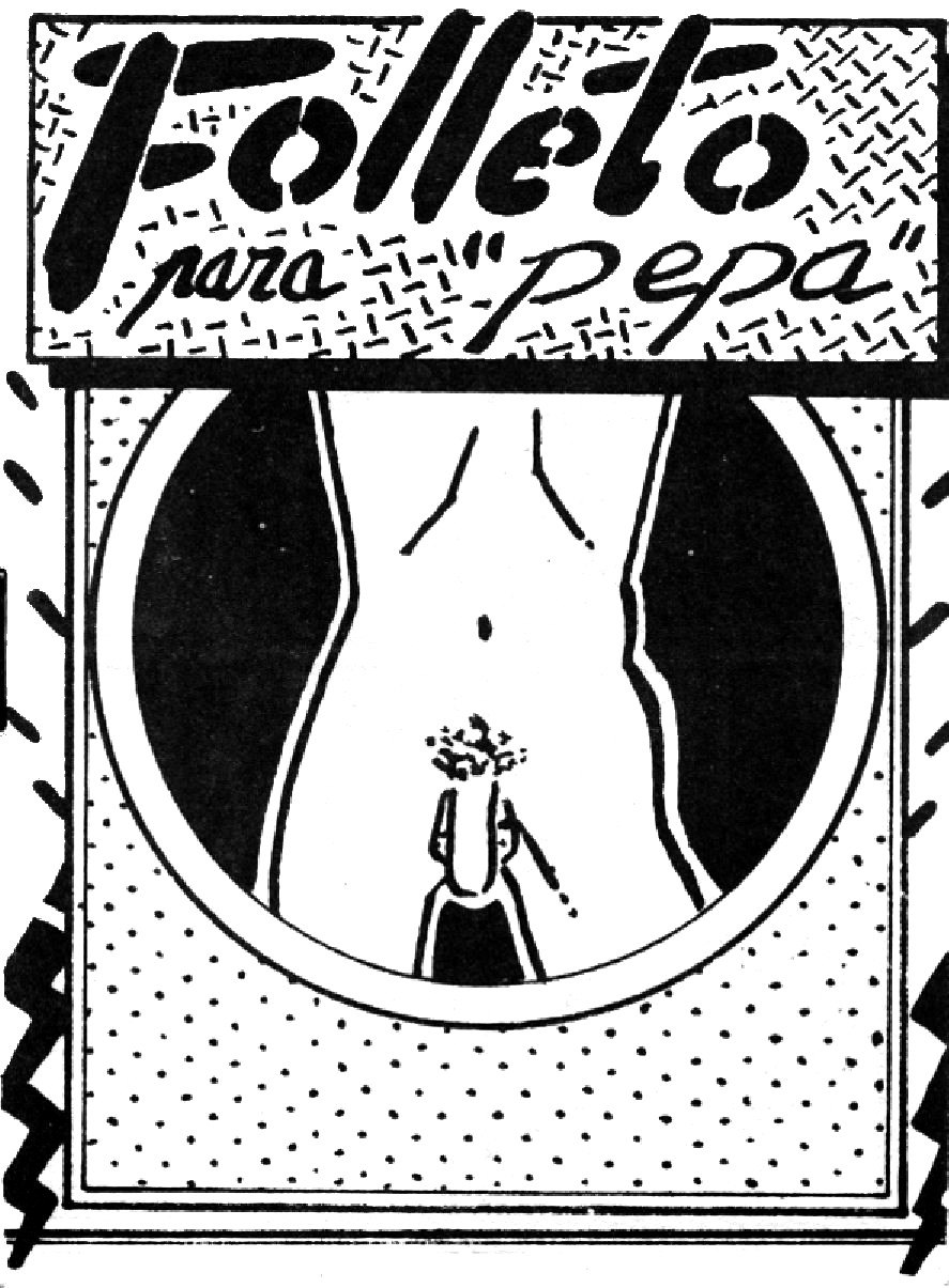 Portada ampliada de Folleto para Pepa