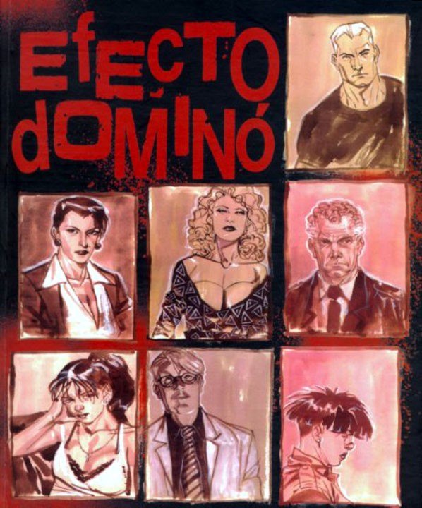 Portada ampliada de efecto domino