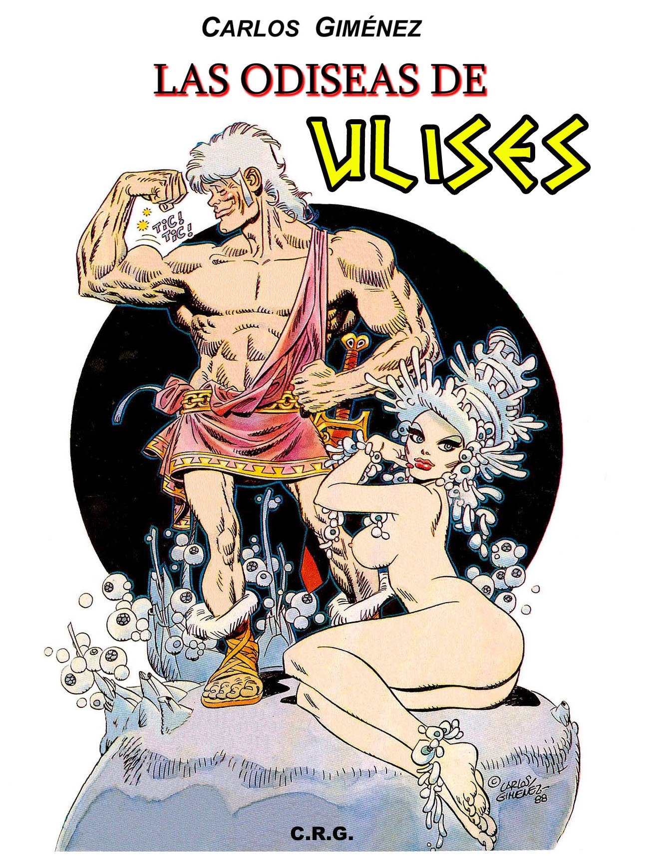 Portada ampliada de LAS ODISEAS DE ULISES