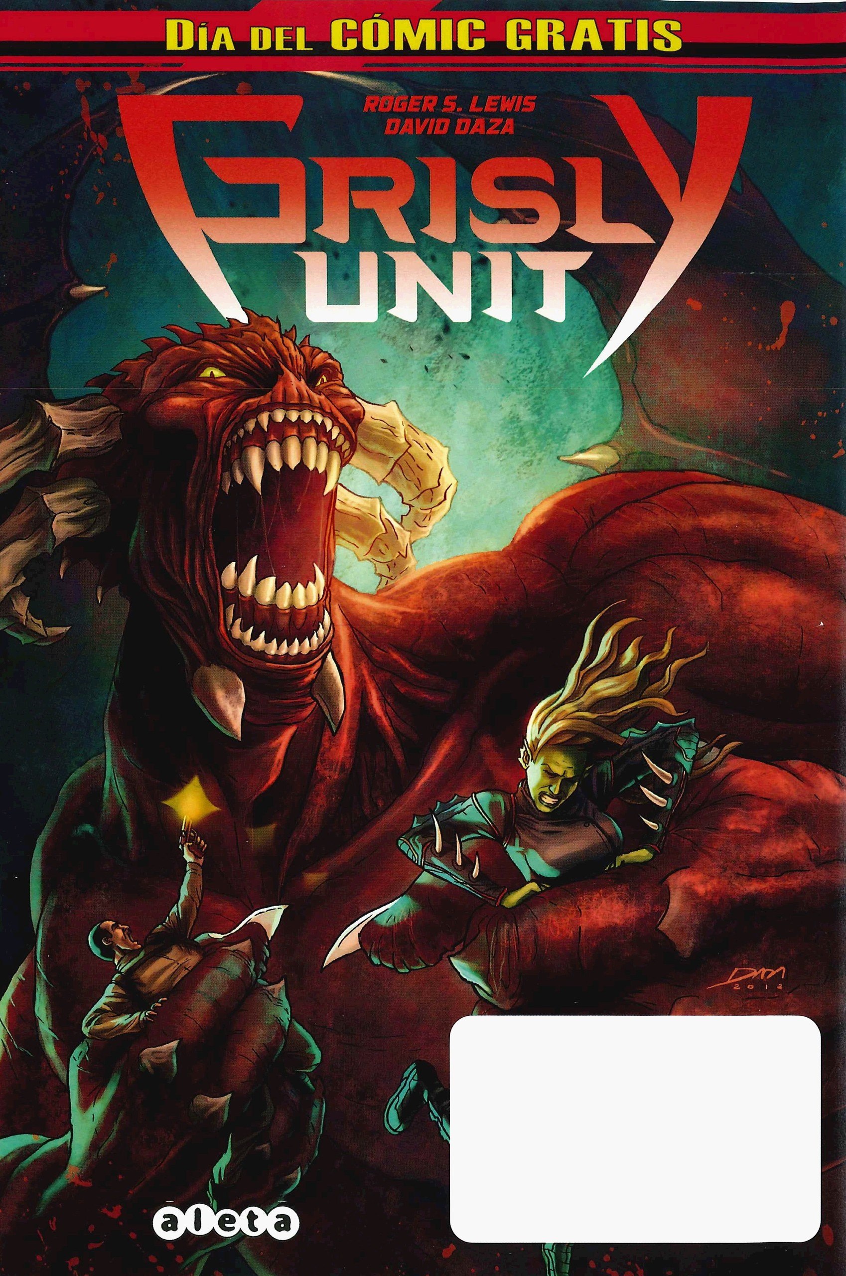 Portada ampliada de GRISLY UNIT