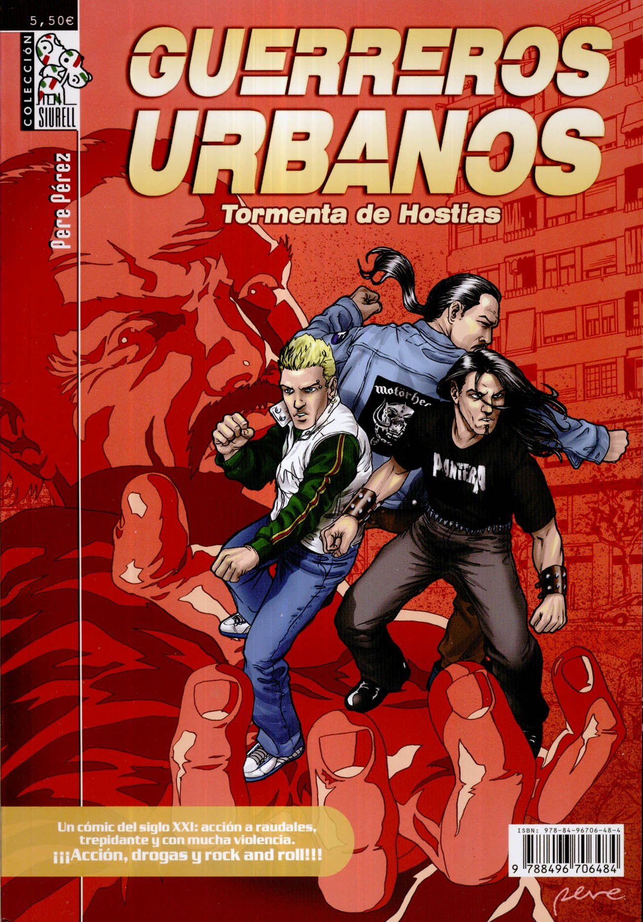 Portada ampliada de GUERREROS URBANOS