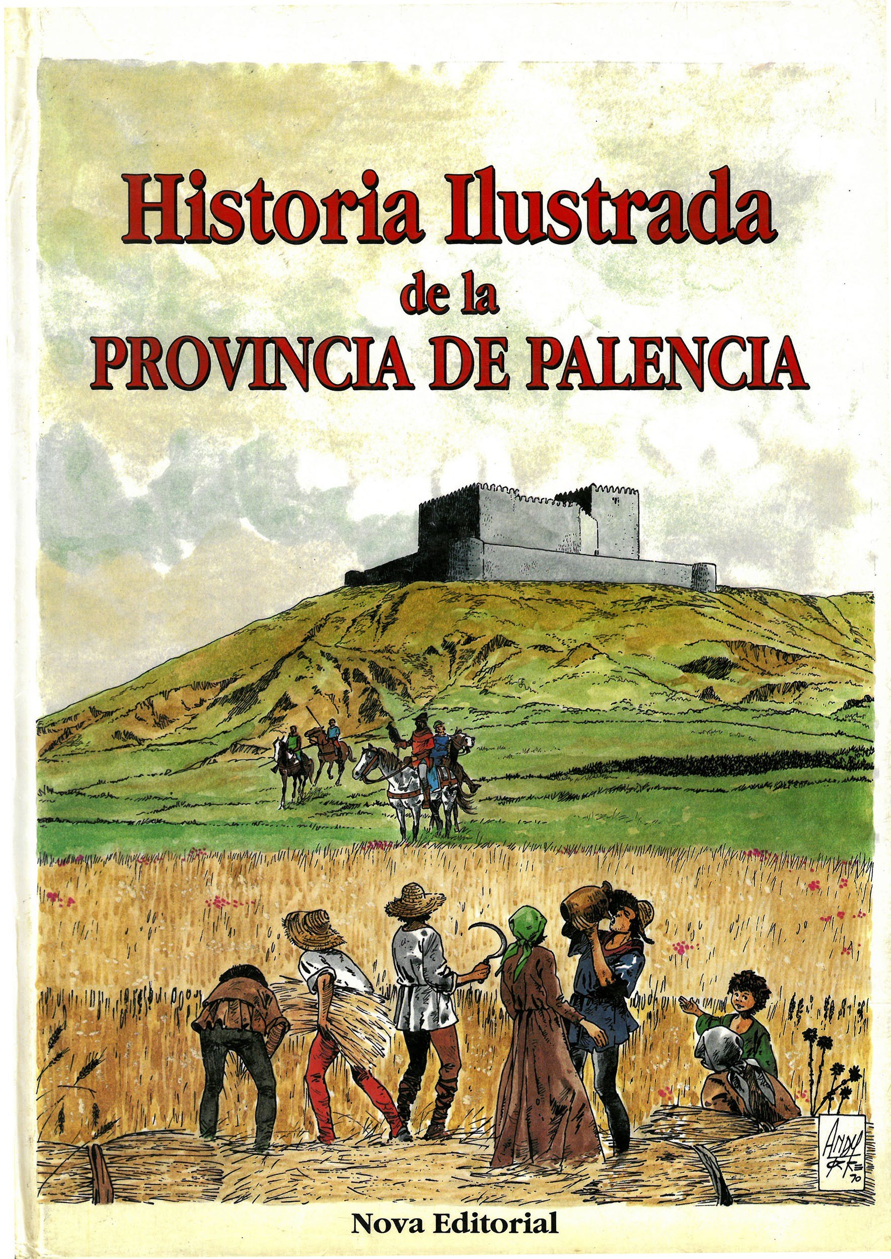 Portada ampliada de Historia Ilustrada de la PROVINCIA DE PALENCIA