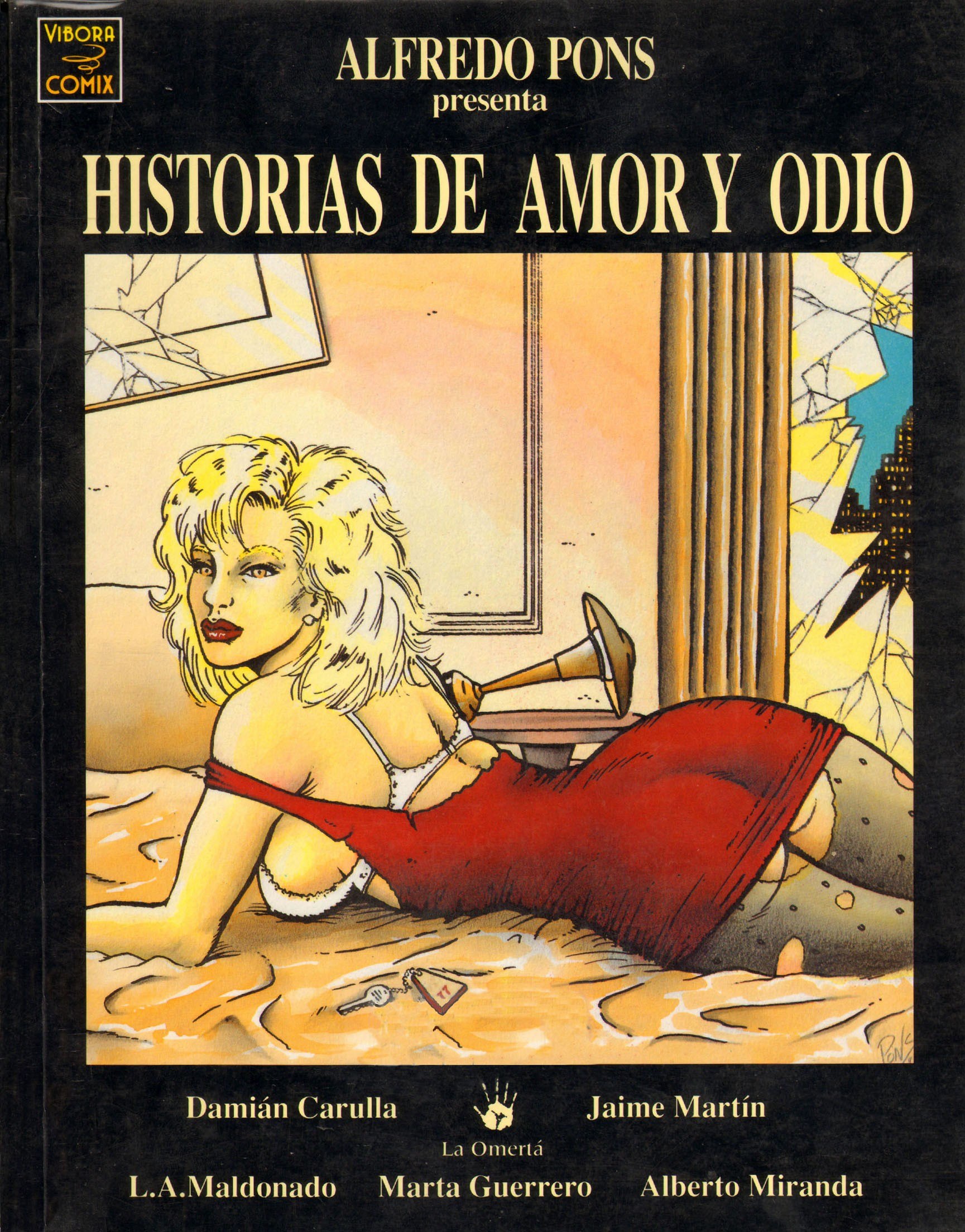 Portada ampliada de HISTORIAS DE AMOR Y ODIO