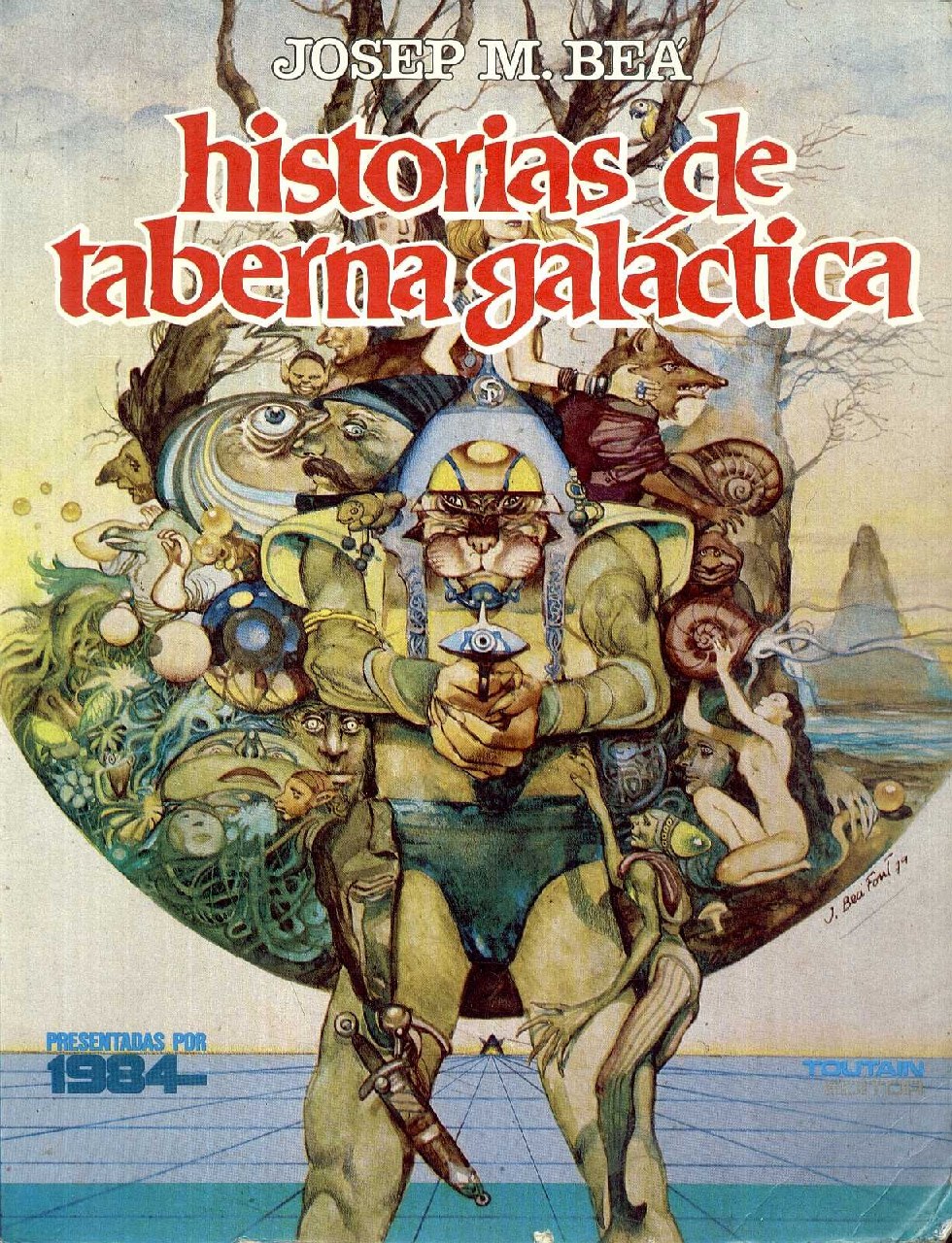 Portada ampliada de historias de taberna galactica