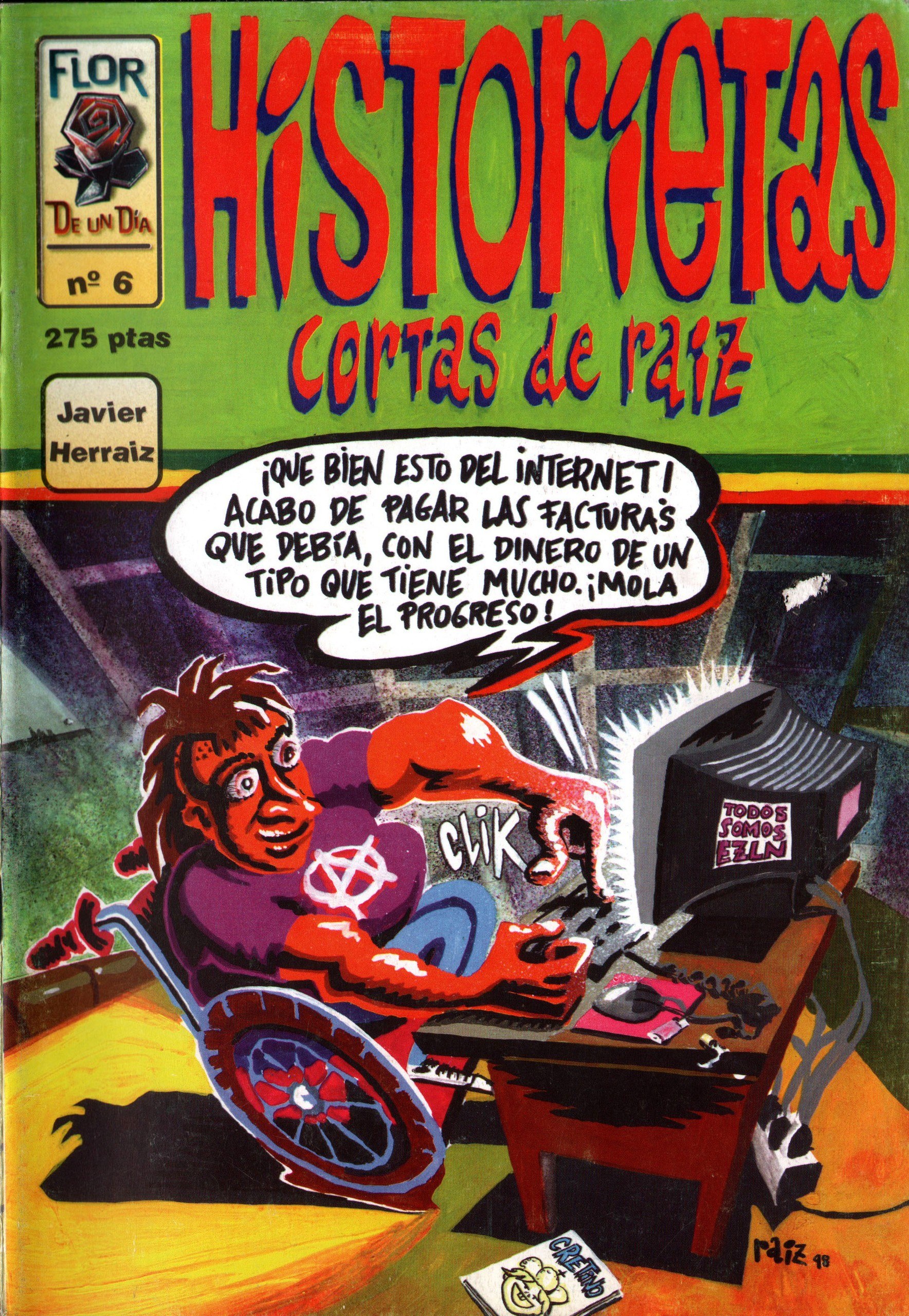 Portada ampliada de Histometas cortas de paz