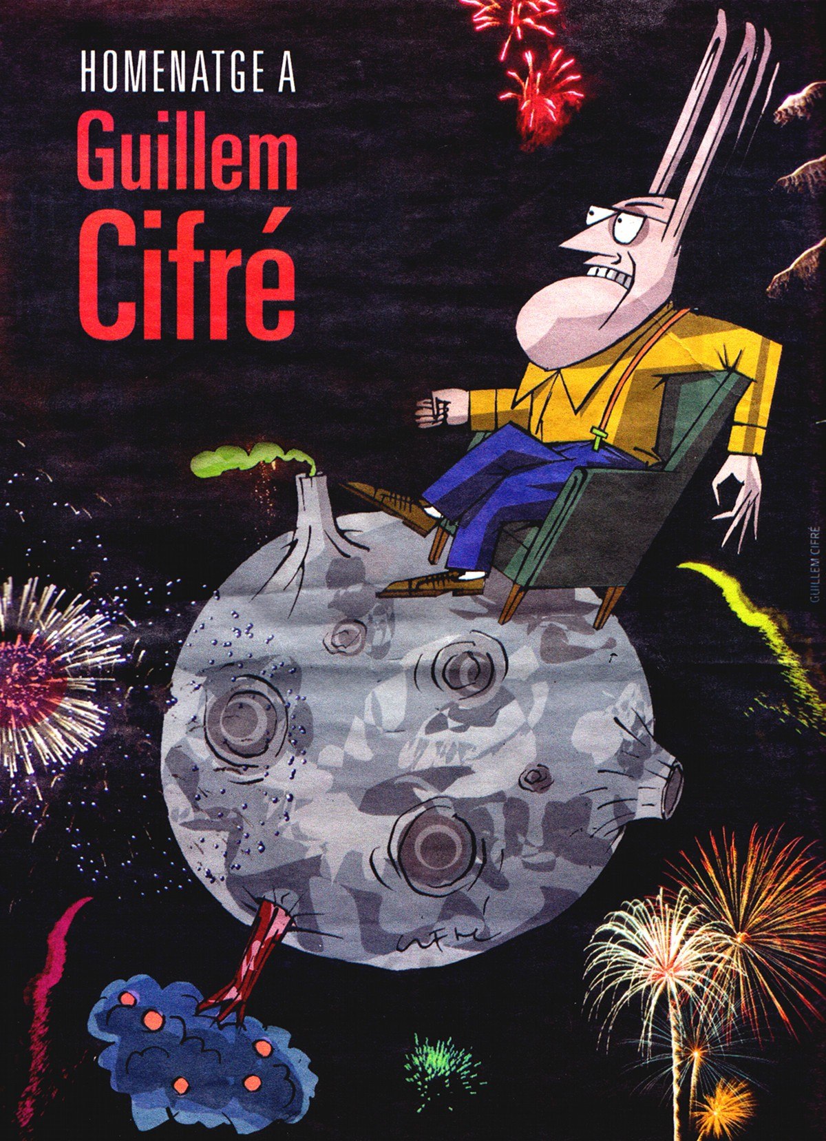 Portada ampliada de Homenatge a Guillem Cifré