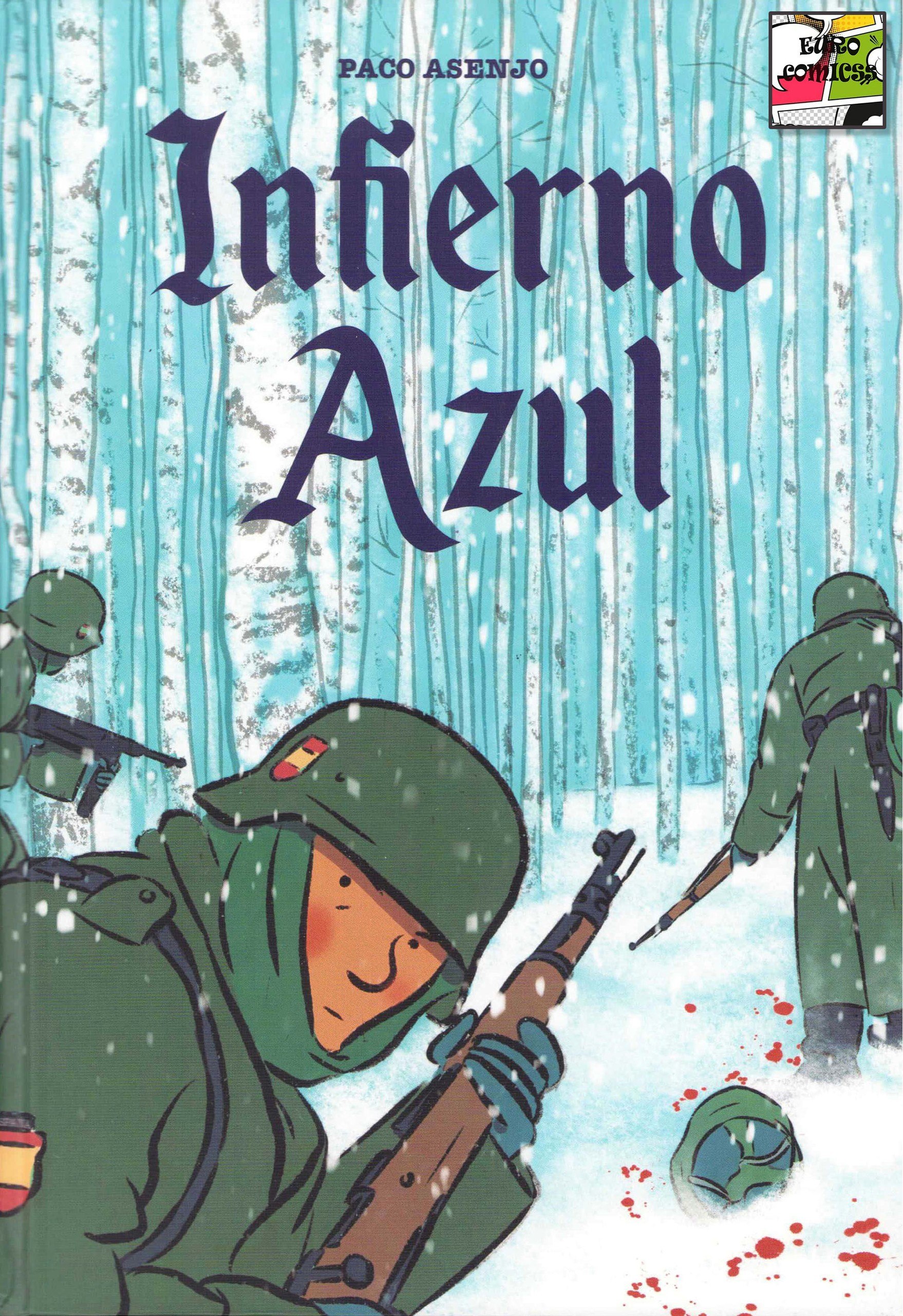 Portada ampliada de Infierno Azul