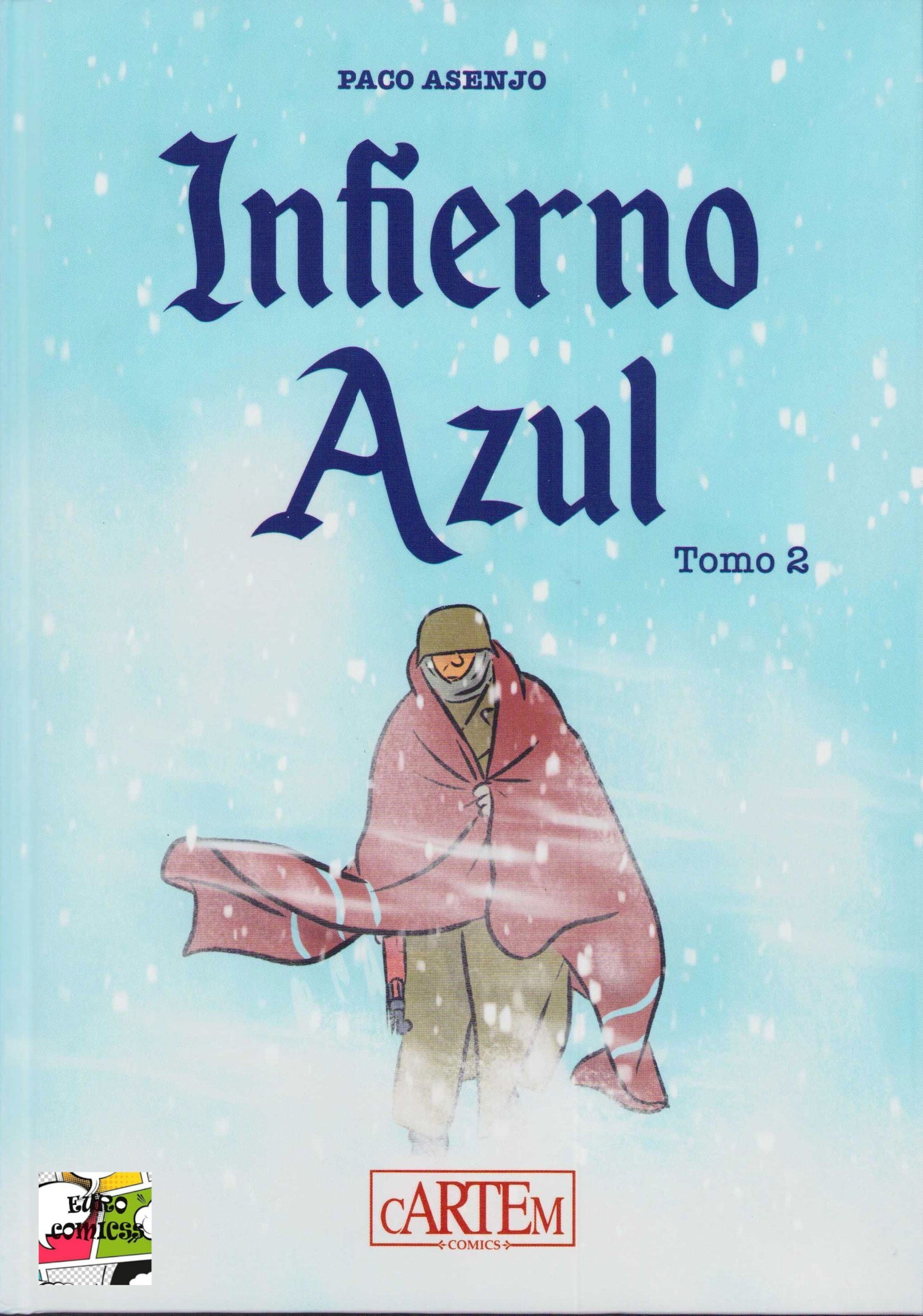 Portada ampliada de Infierno Azul Tomo 2