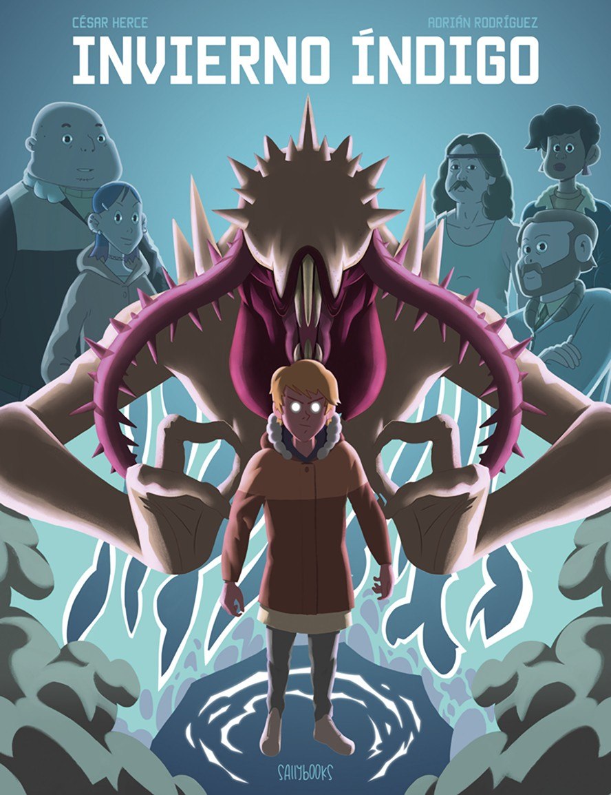 Portada ampliada de Invierno Índigo