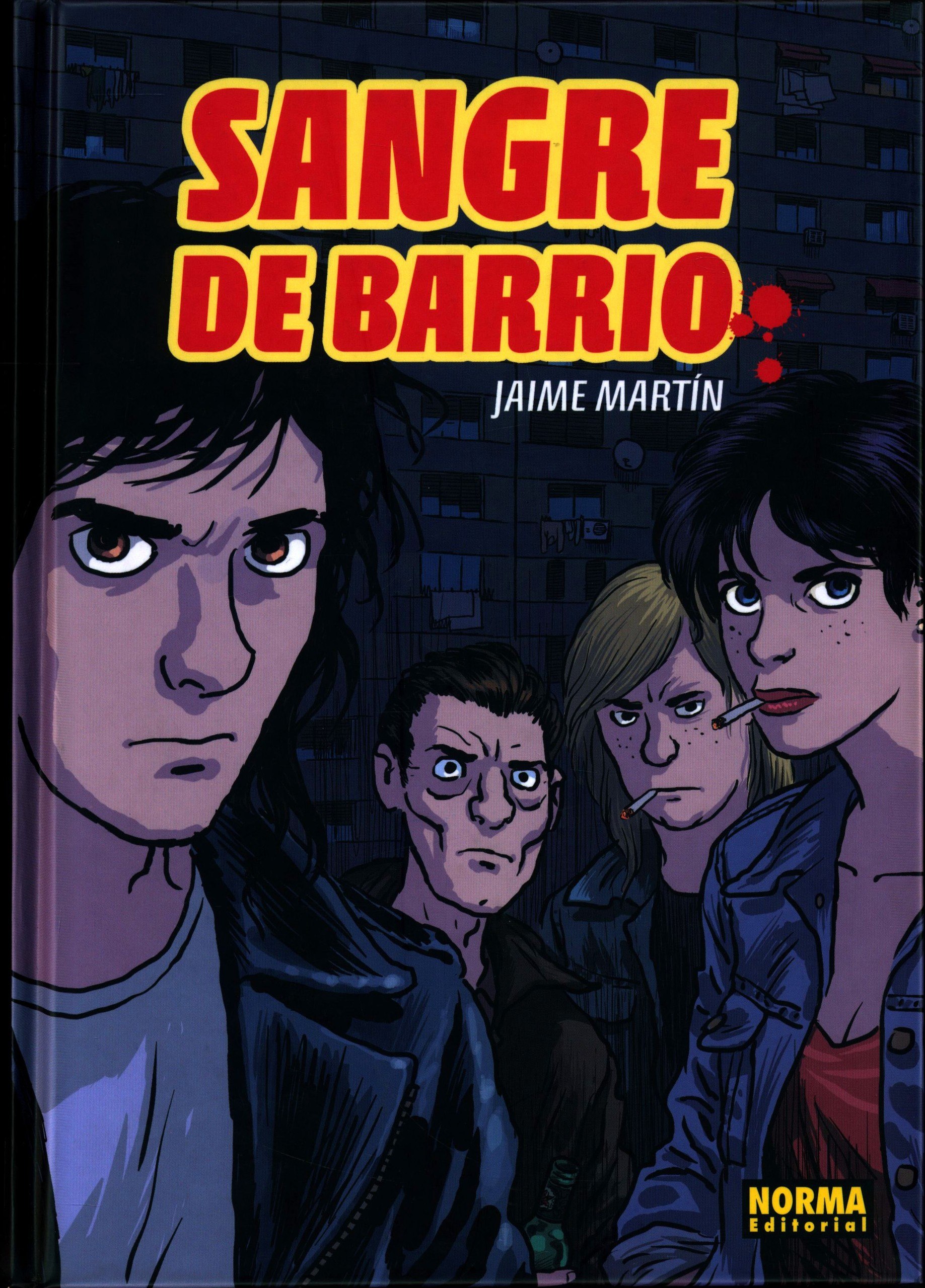 Portada ampliada de SANGRE DE BARRIO