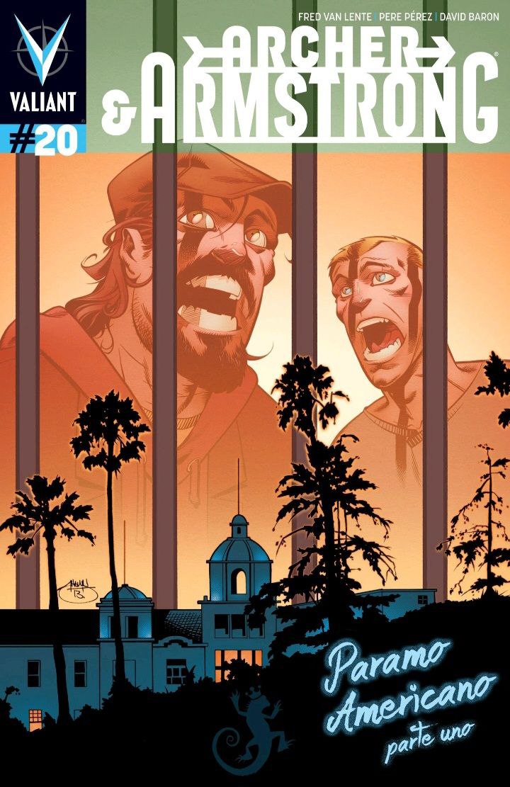 Portada ampliada de Archer & Armstrong