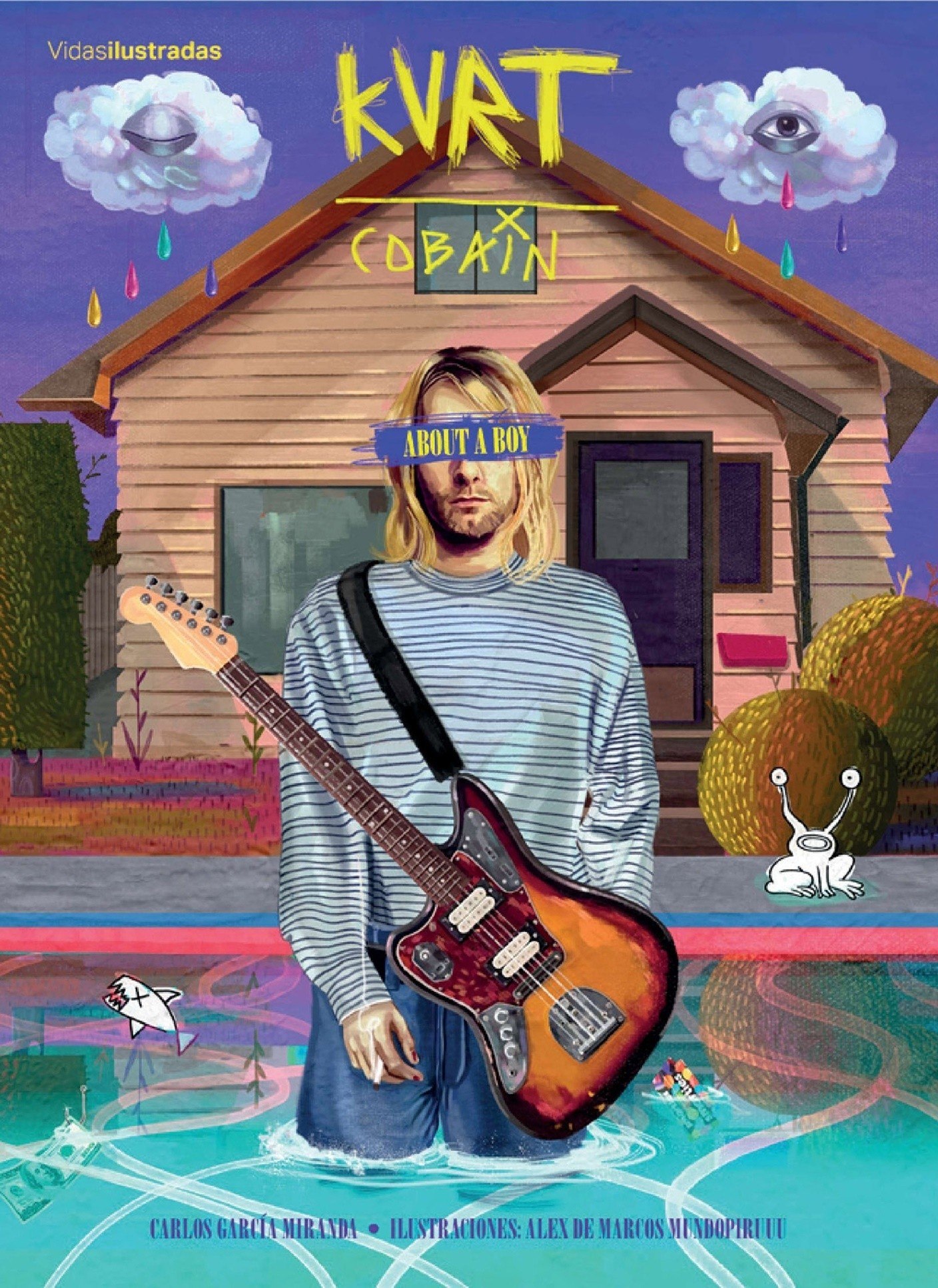 Portada ampliada de Kurt Cobain