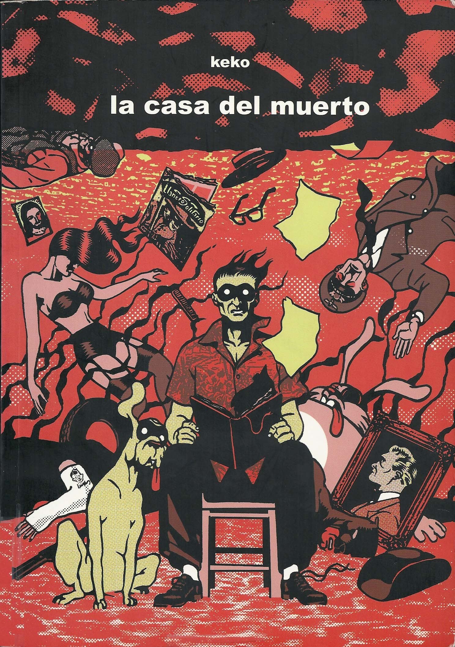 Portada ampliada de la casa del muerto